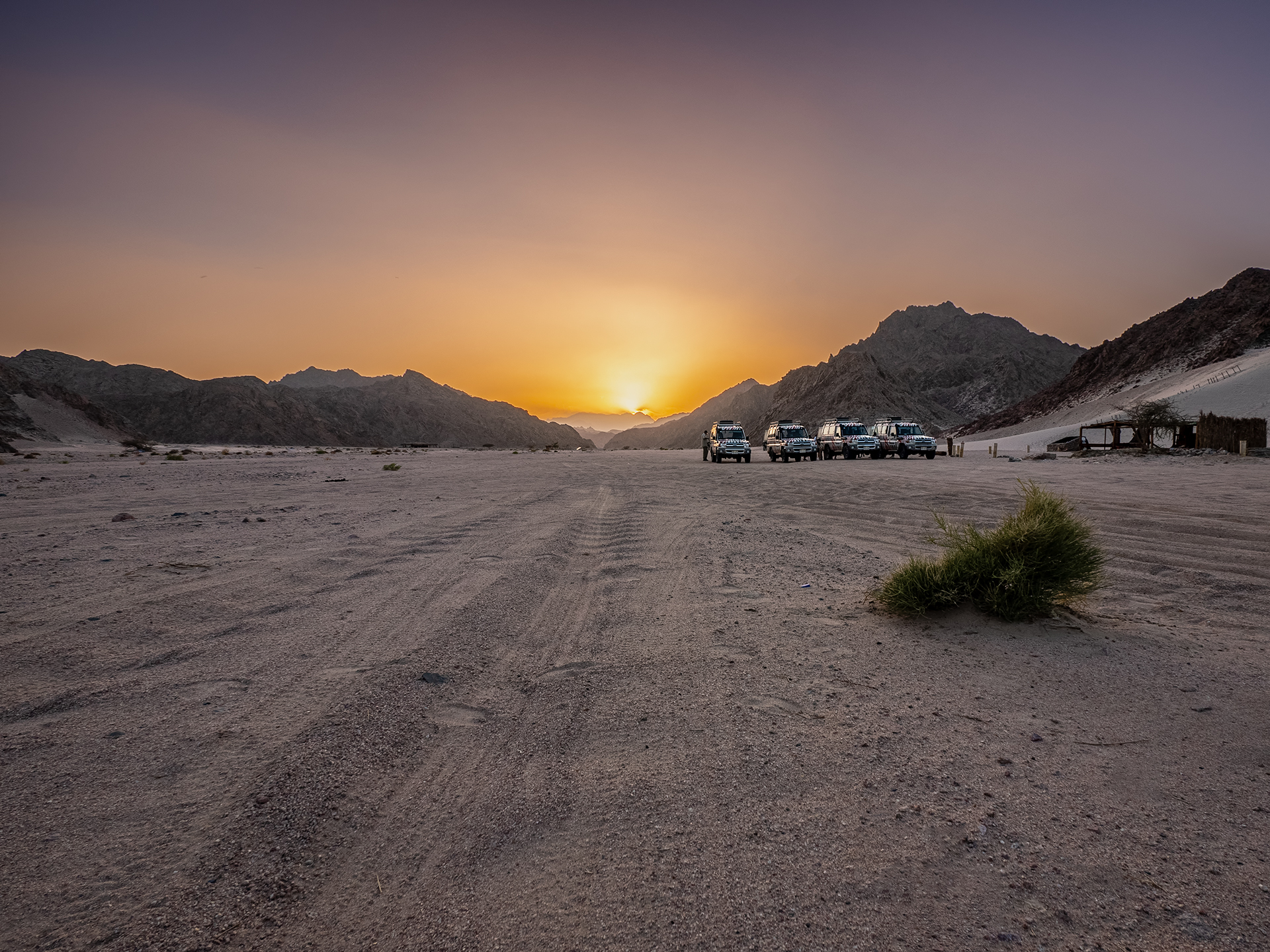 Sunset in Sharm el Sheikh
