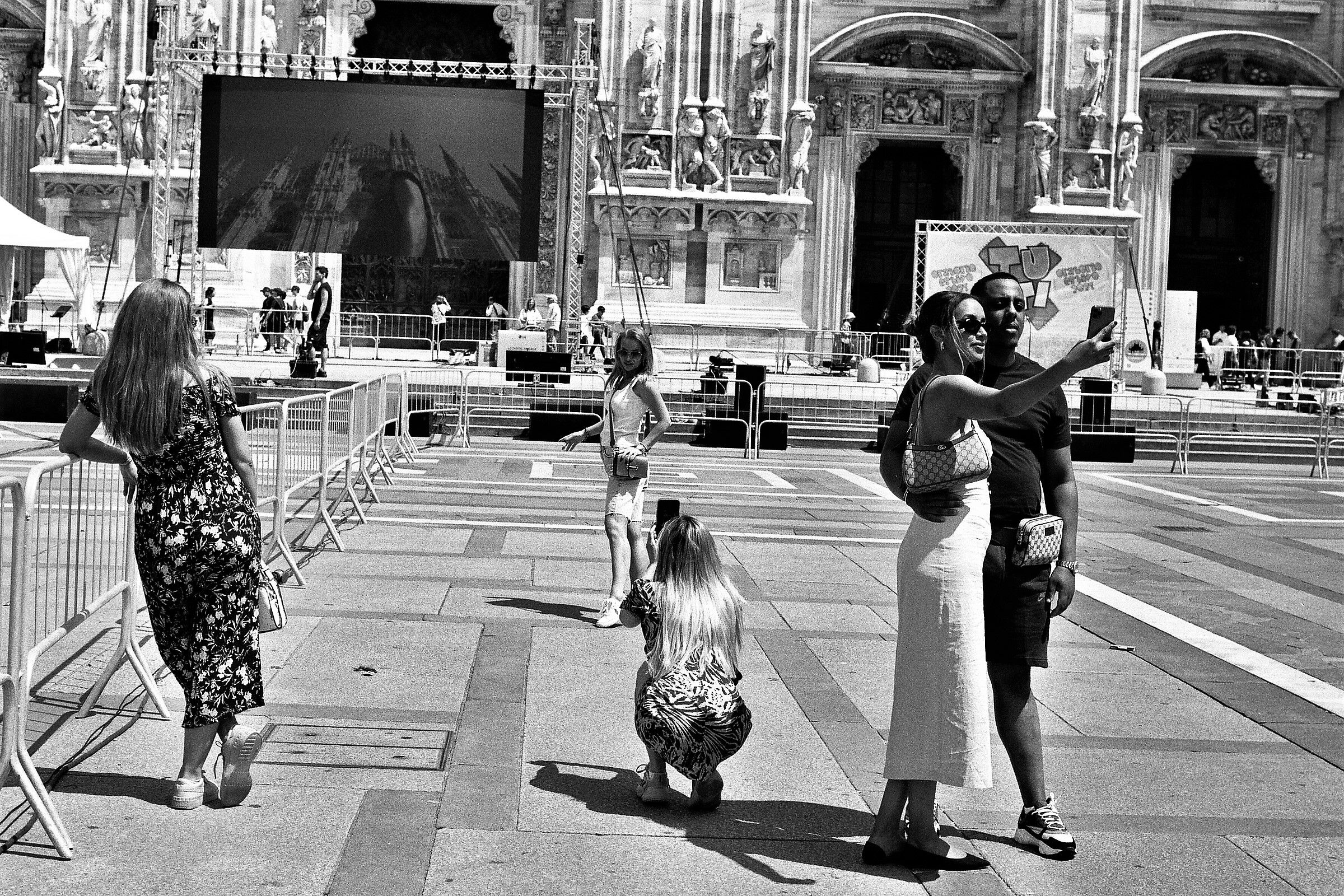 Selfie...shooting.. ed io guardo!