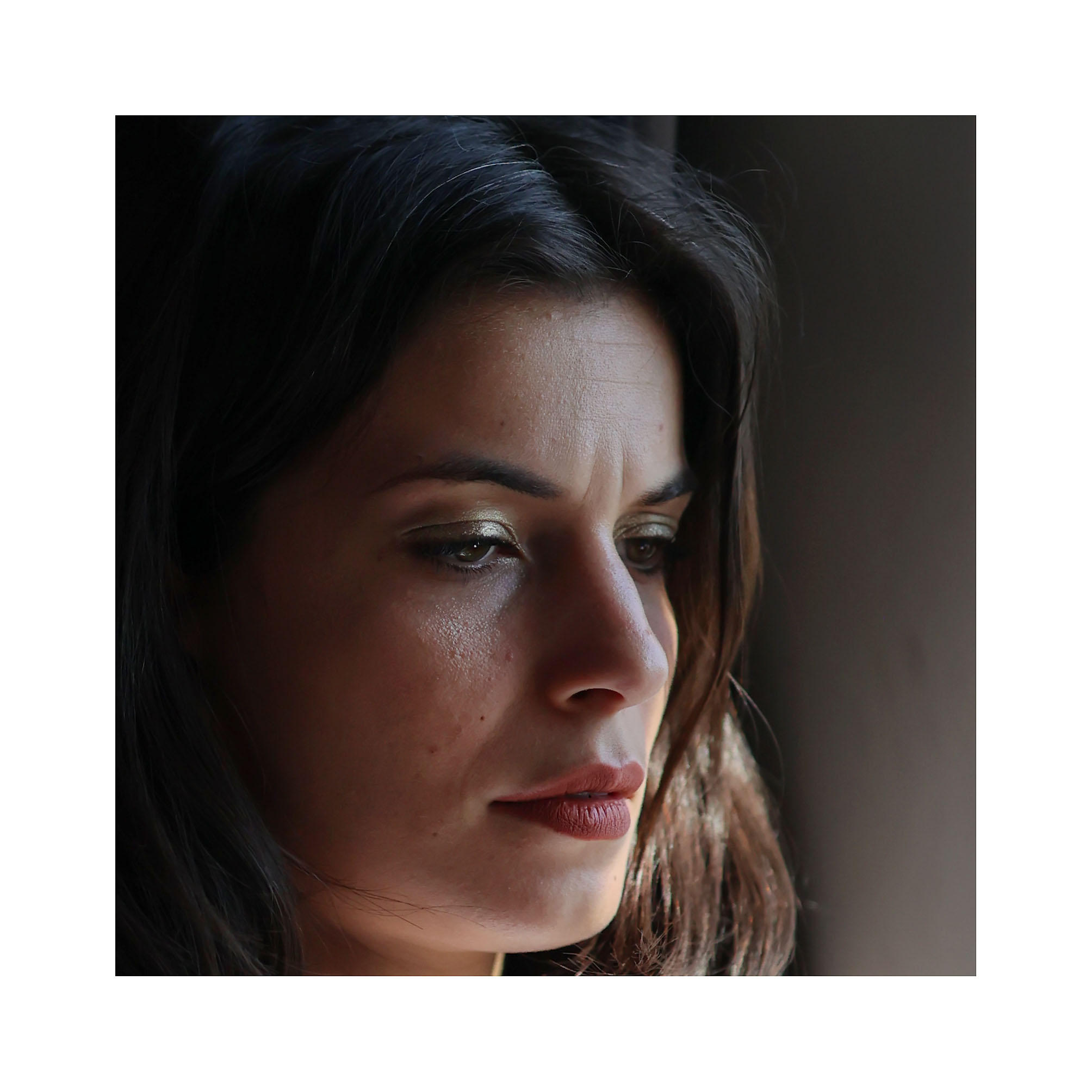 Absorbed in thoughts