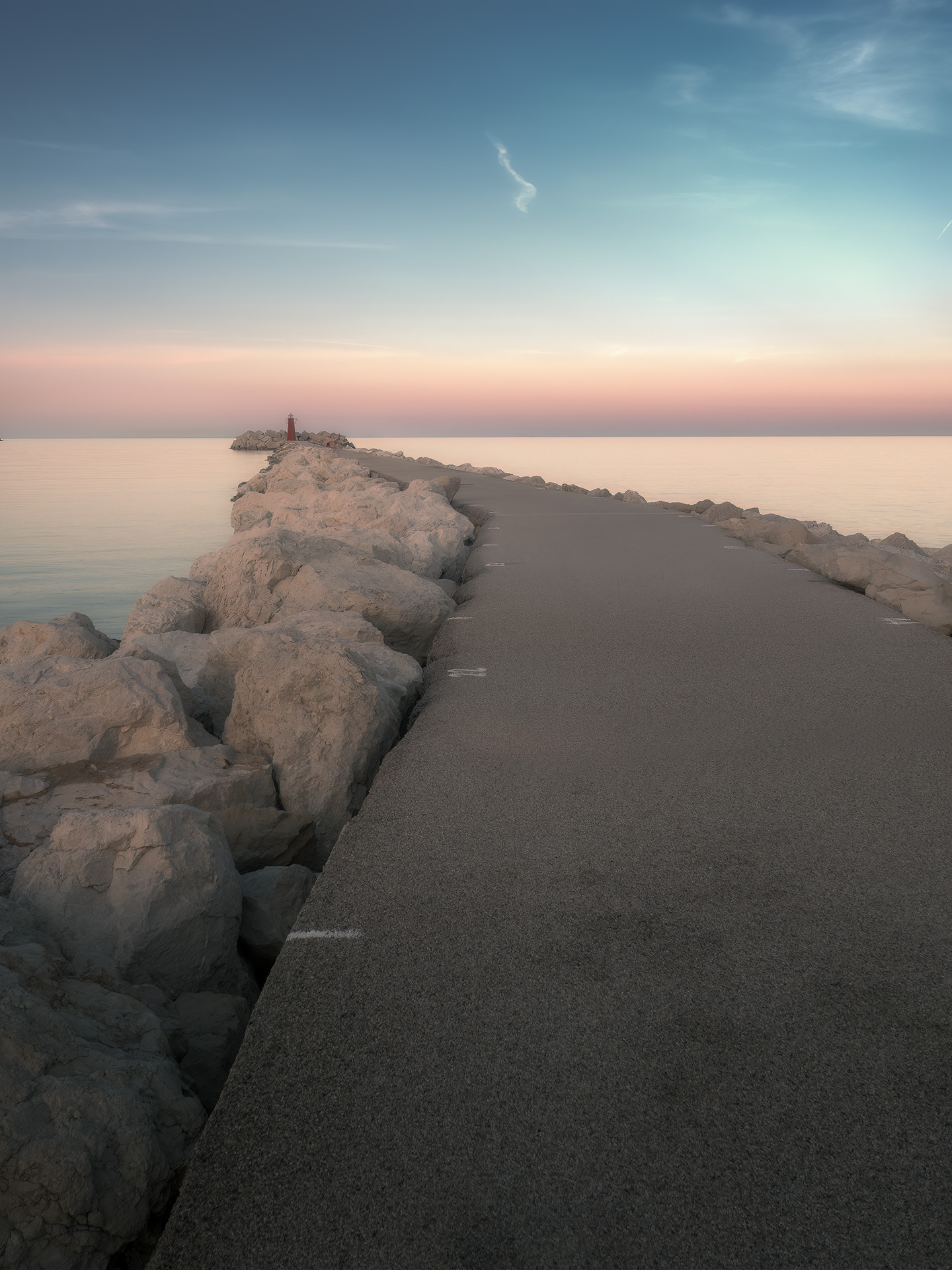 Towards the lighthouse