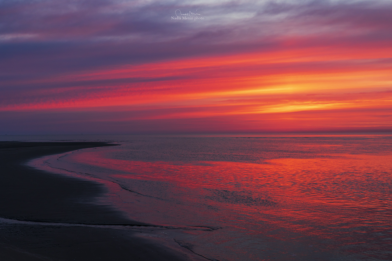 Sunrise on the sea