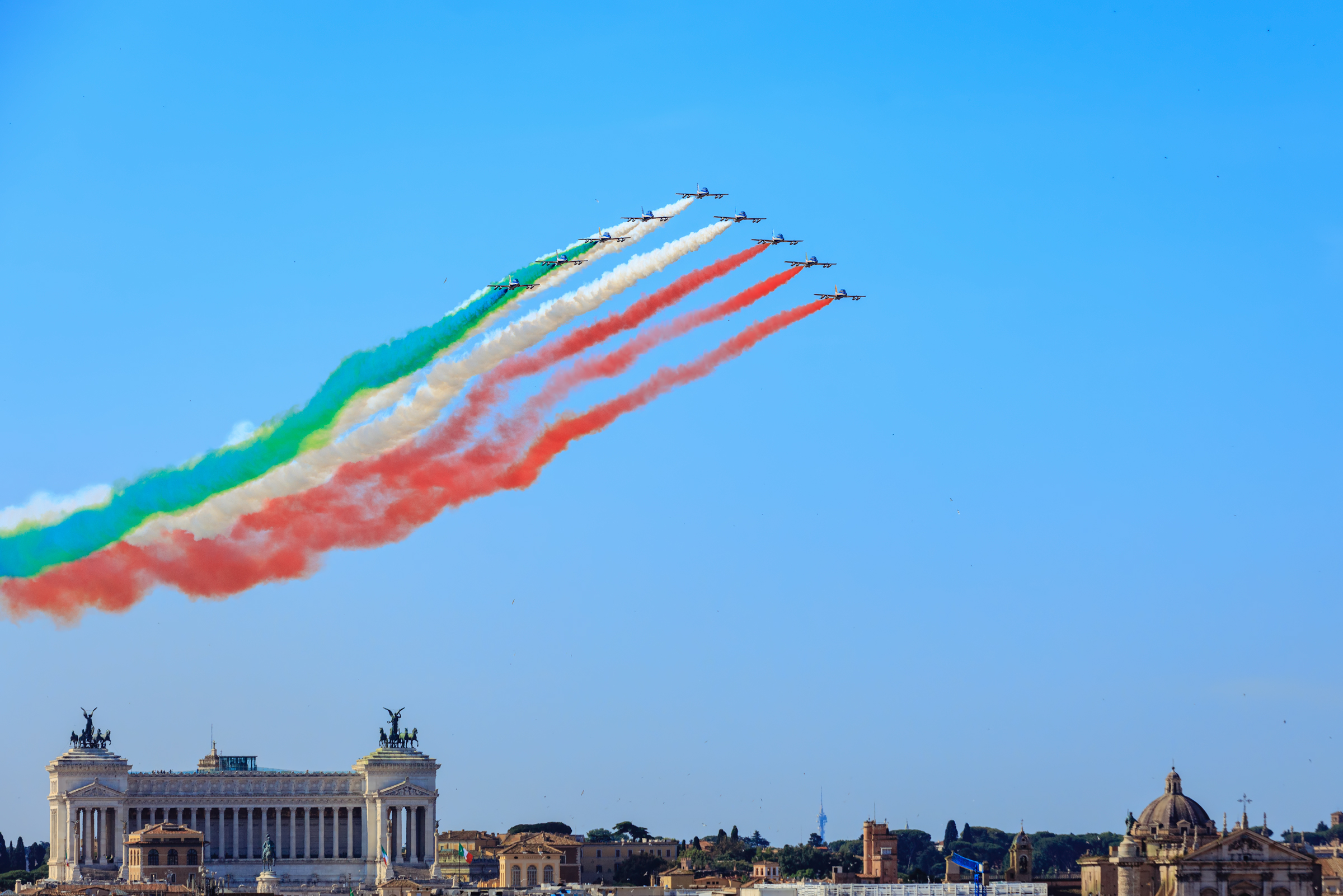 P.A.N. - Overflight over the skies of Rome