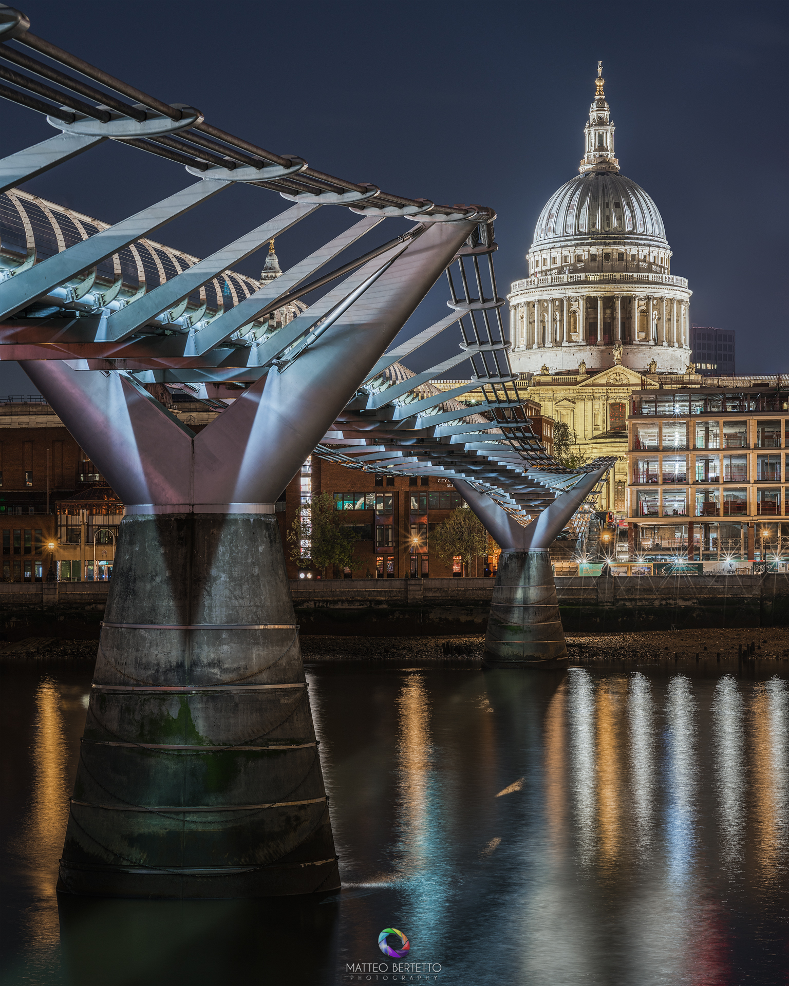 Millennium Bridge and St. Paul's Cathedral