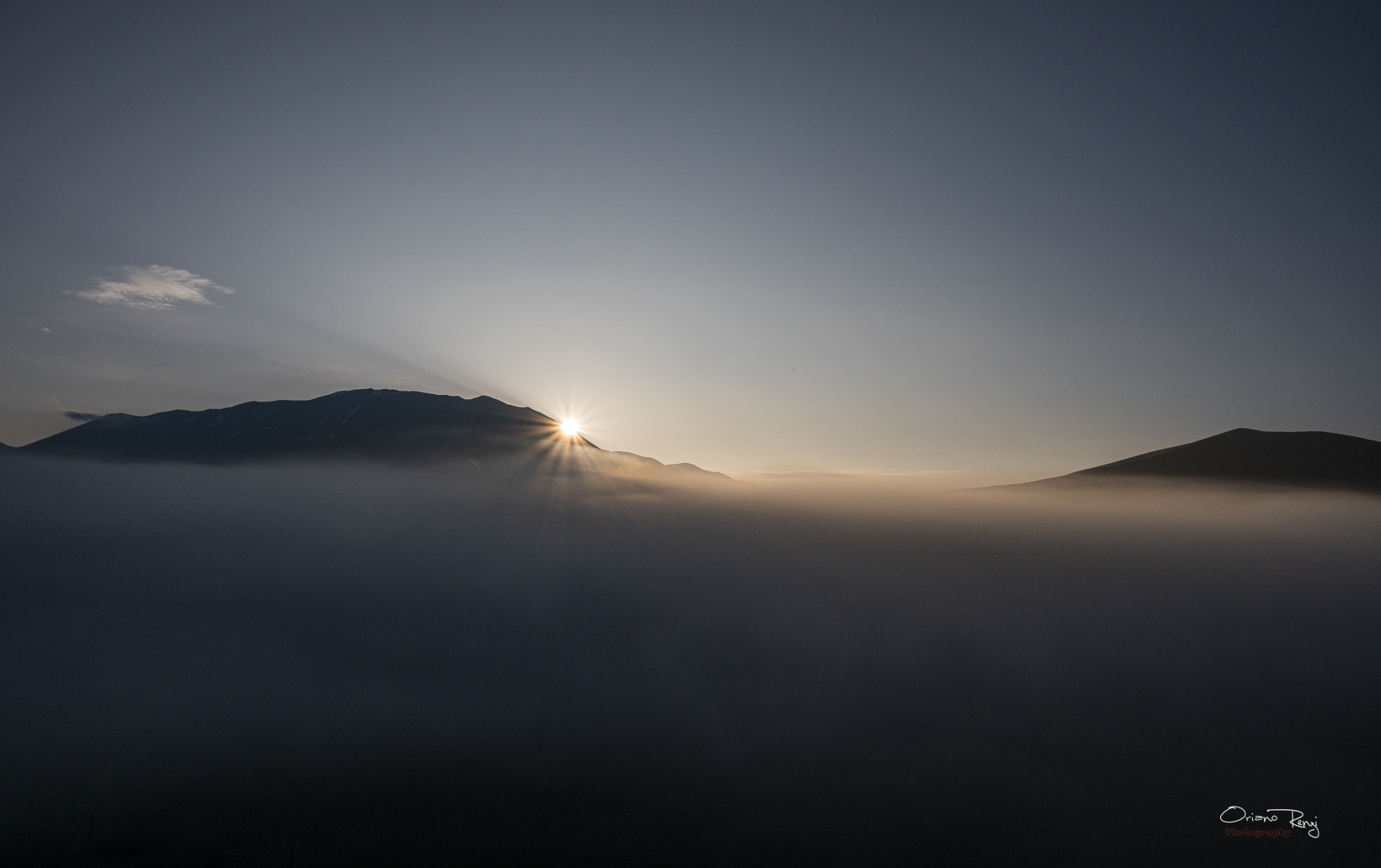 Alba a Castelluccio di Norcia