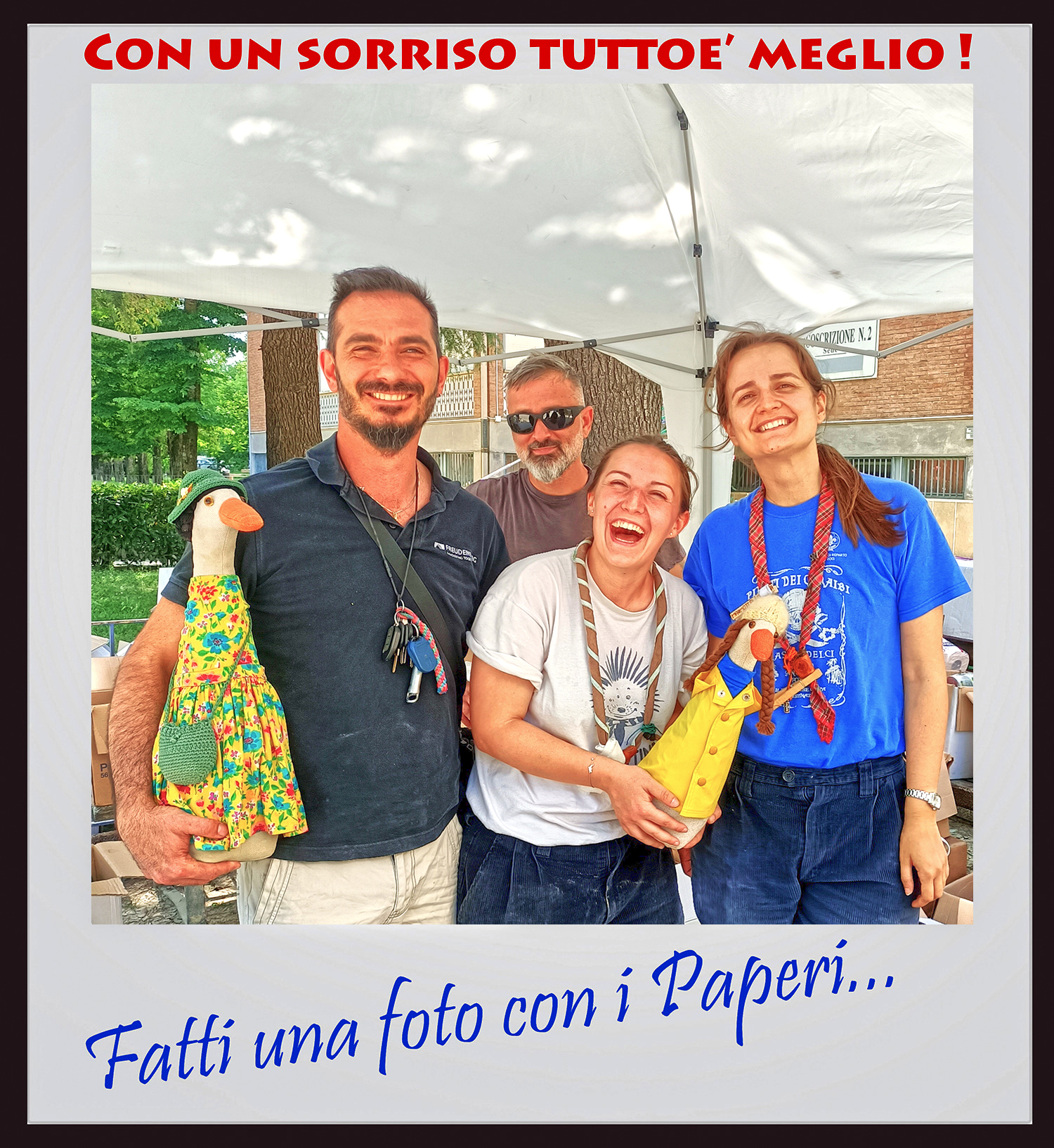 #fattiunafotoconipaperi (con gli Angeli del fango 5)