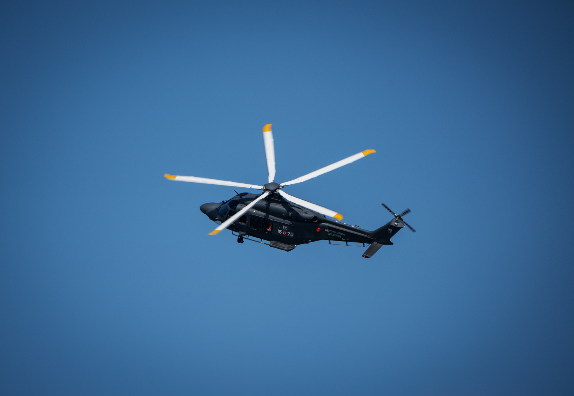 Hh 139 helicopter of the 15th Wing of the Italian Air Force