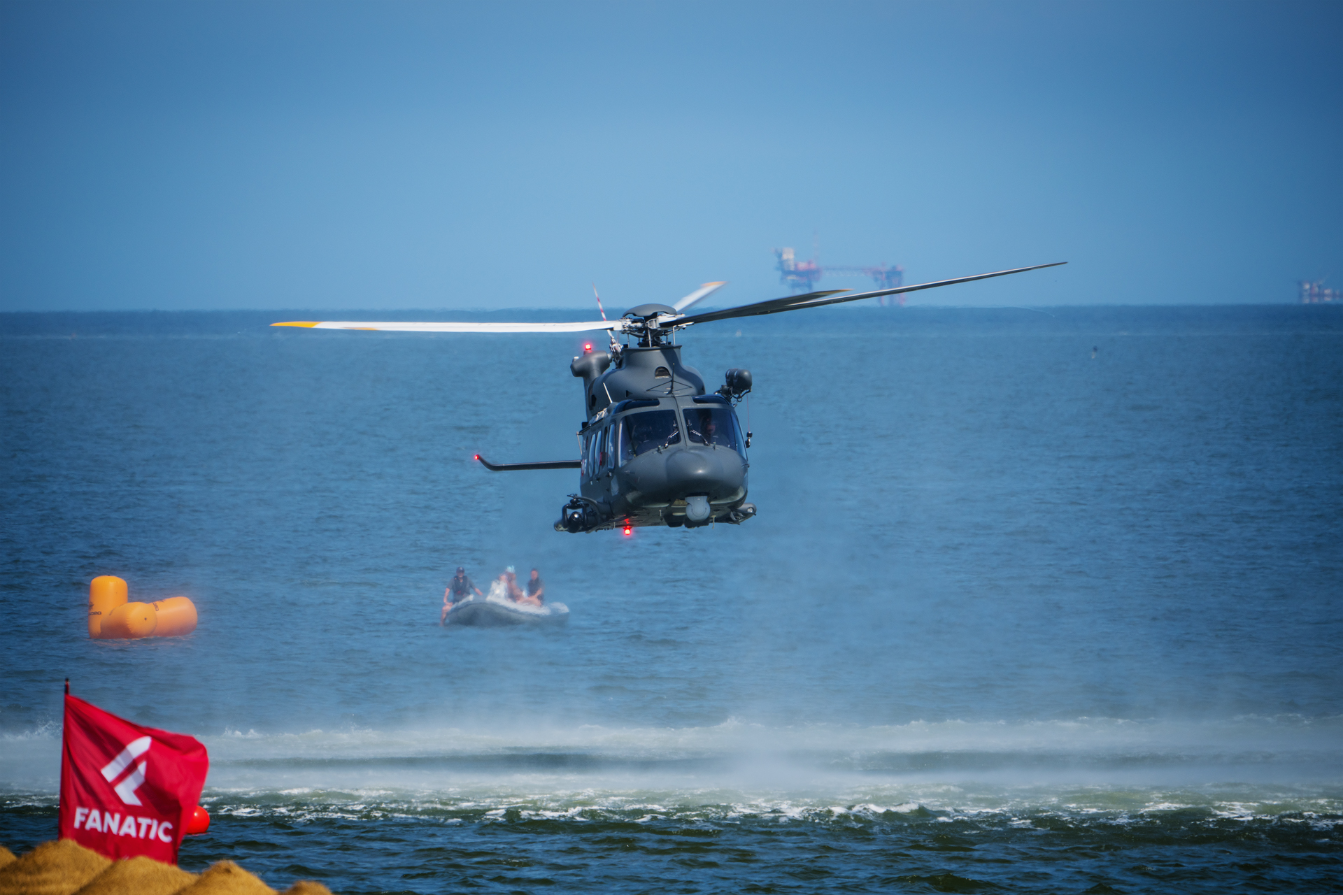 Hh 139 helicopter of the 15th Wing of the Italian Air Force