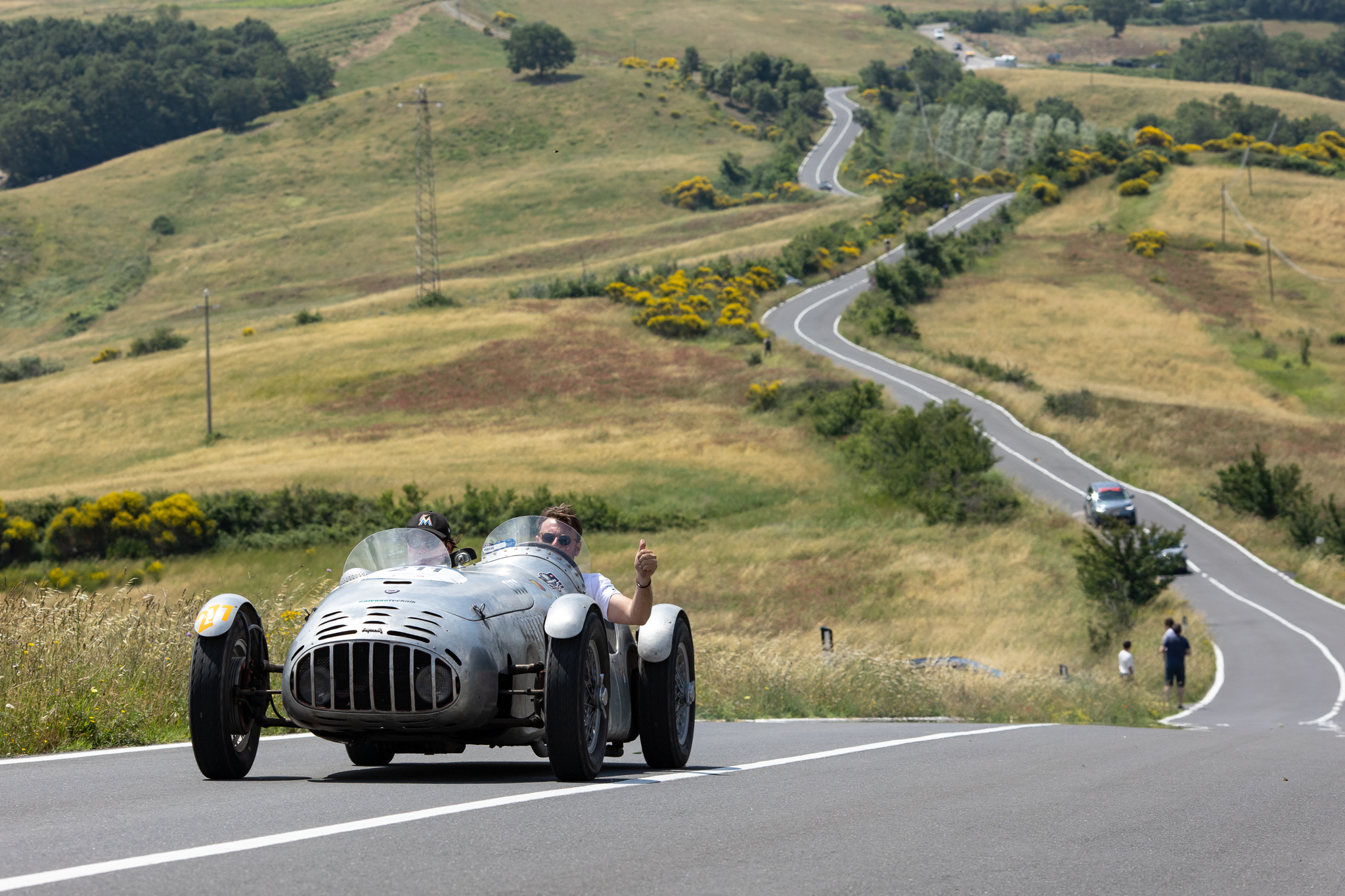 2023 June, MilleMiglia in Val Orcia