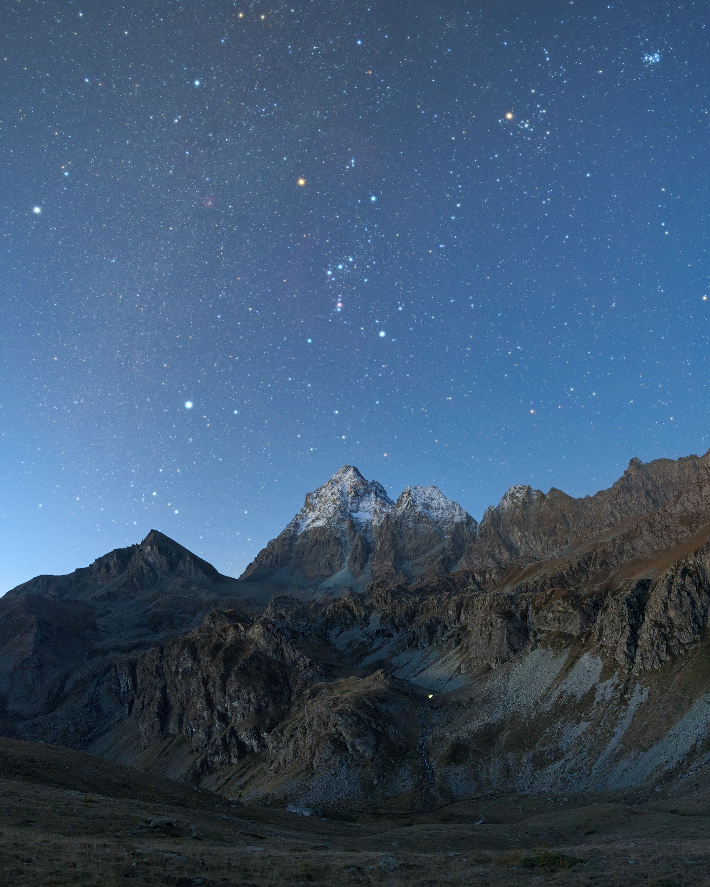 Monviso and Orion