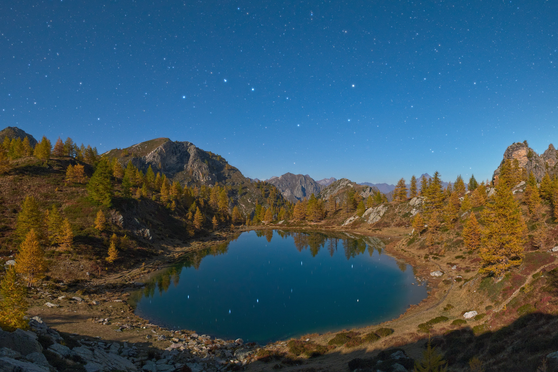 Big Dipper on Black Lake