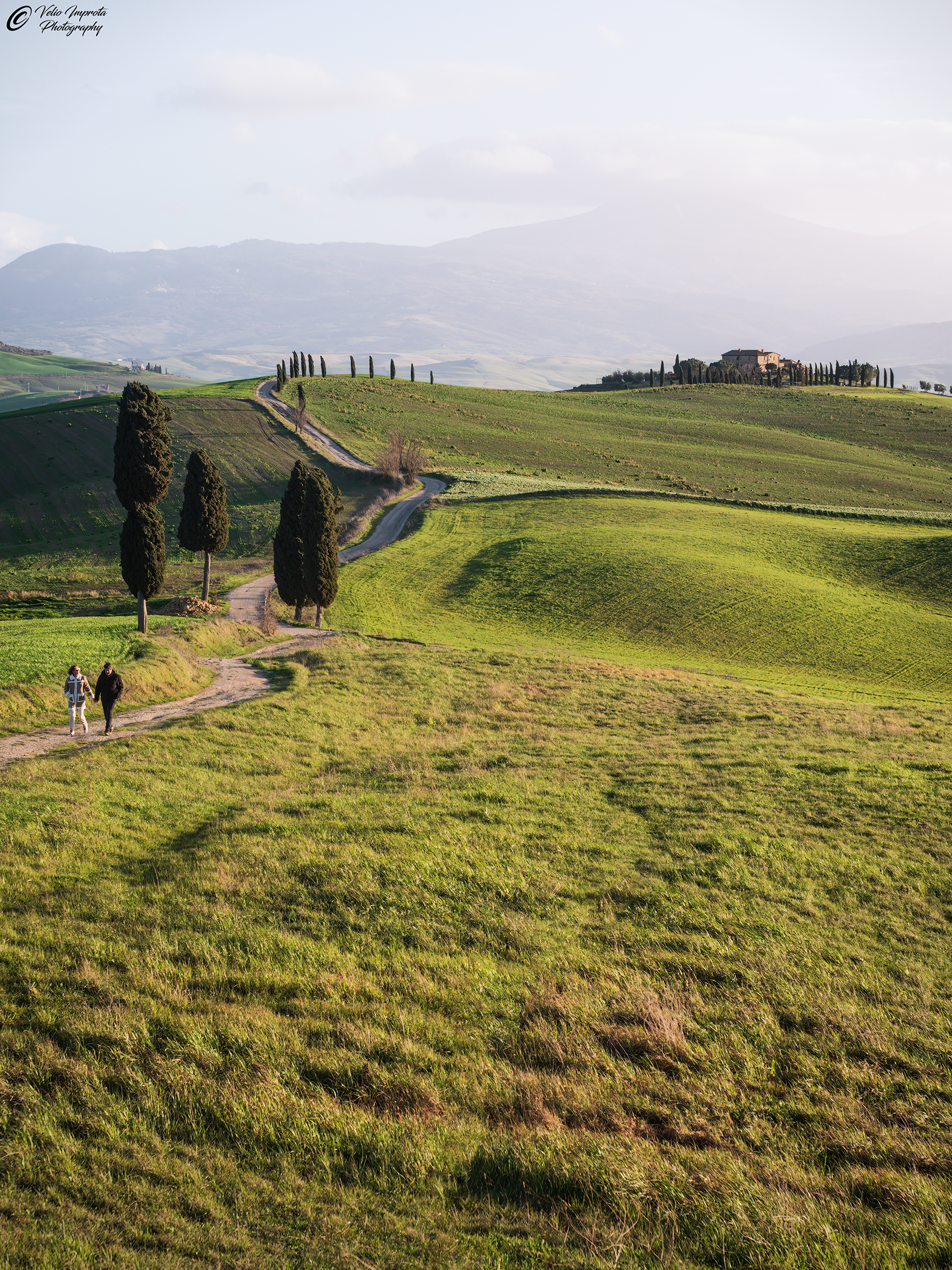 Passeggiata in val d'orcia