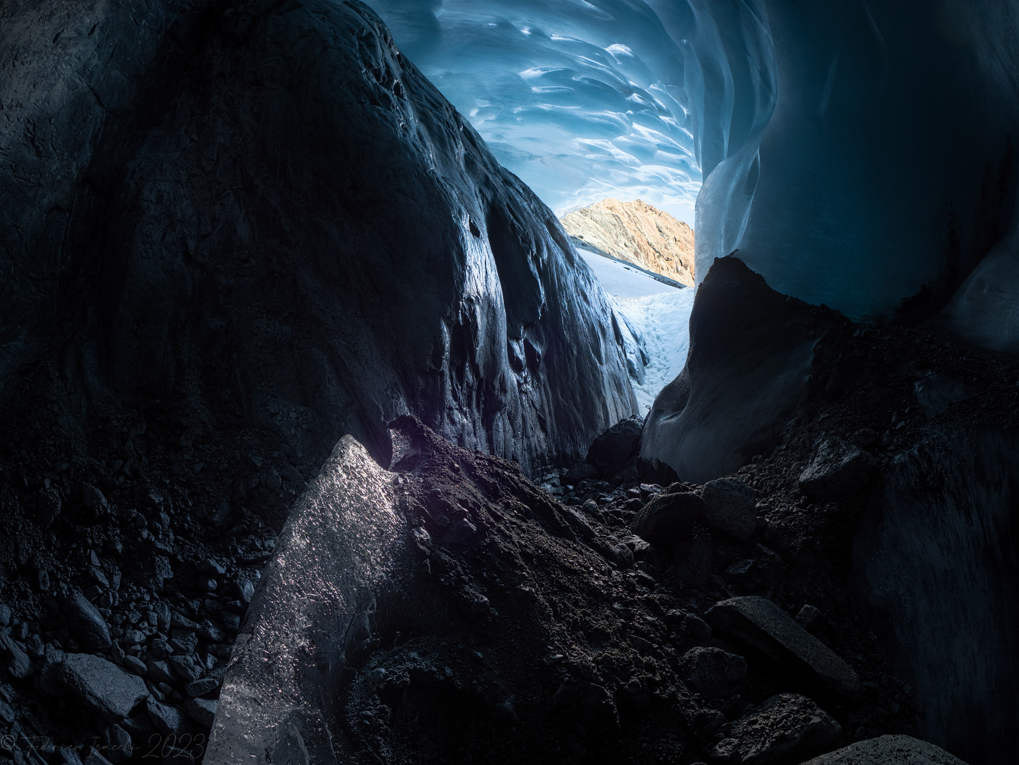 The heart of the glacier