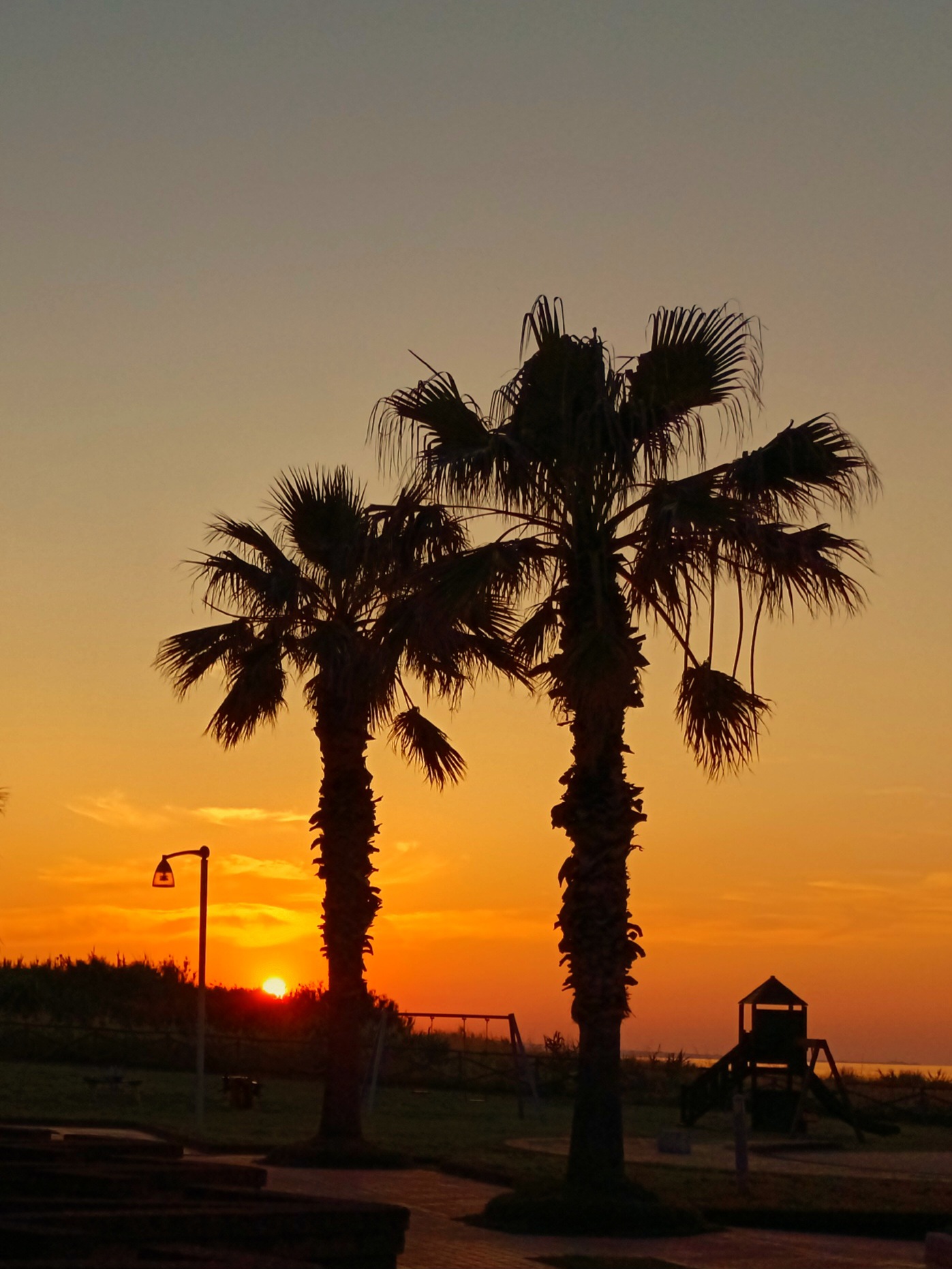 Termoli at sunset