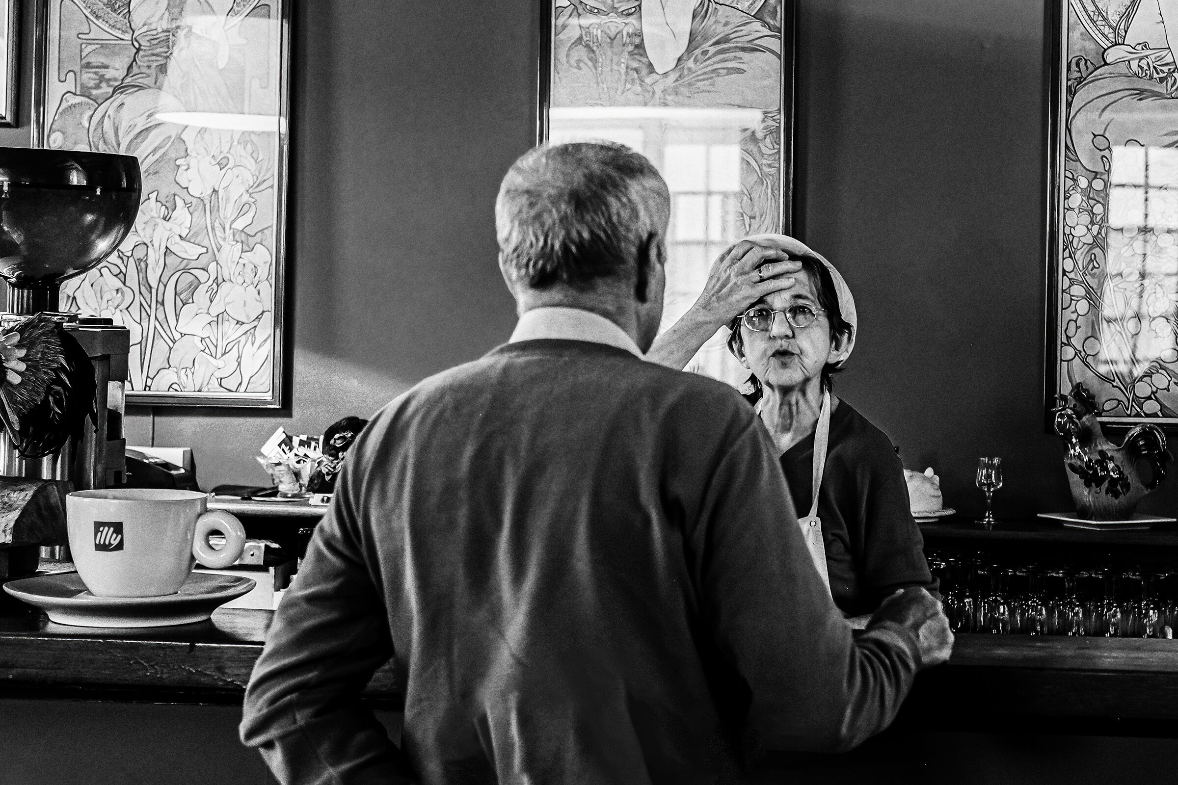 Peppina's coffee... You don't drink in the morning!