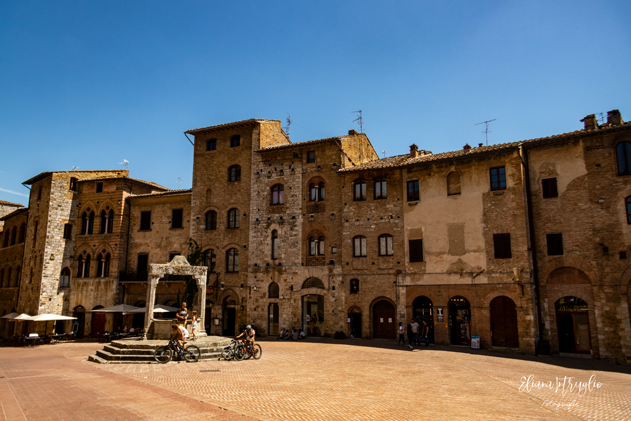 San Gimignano in summer