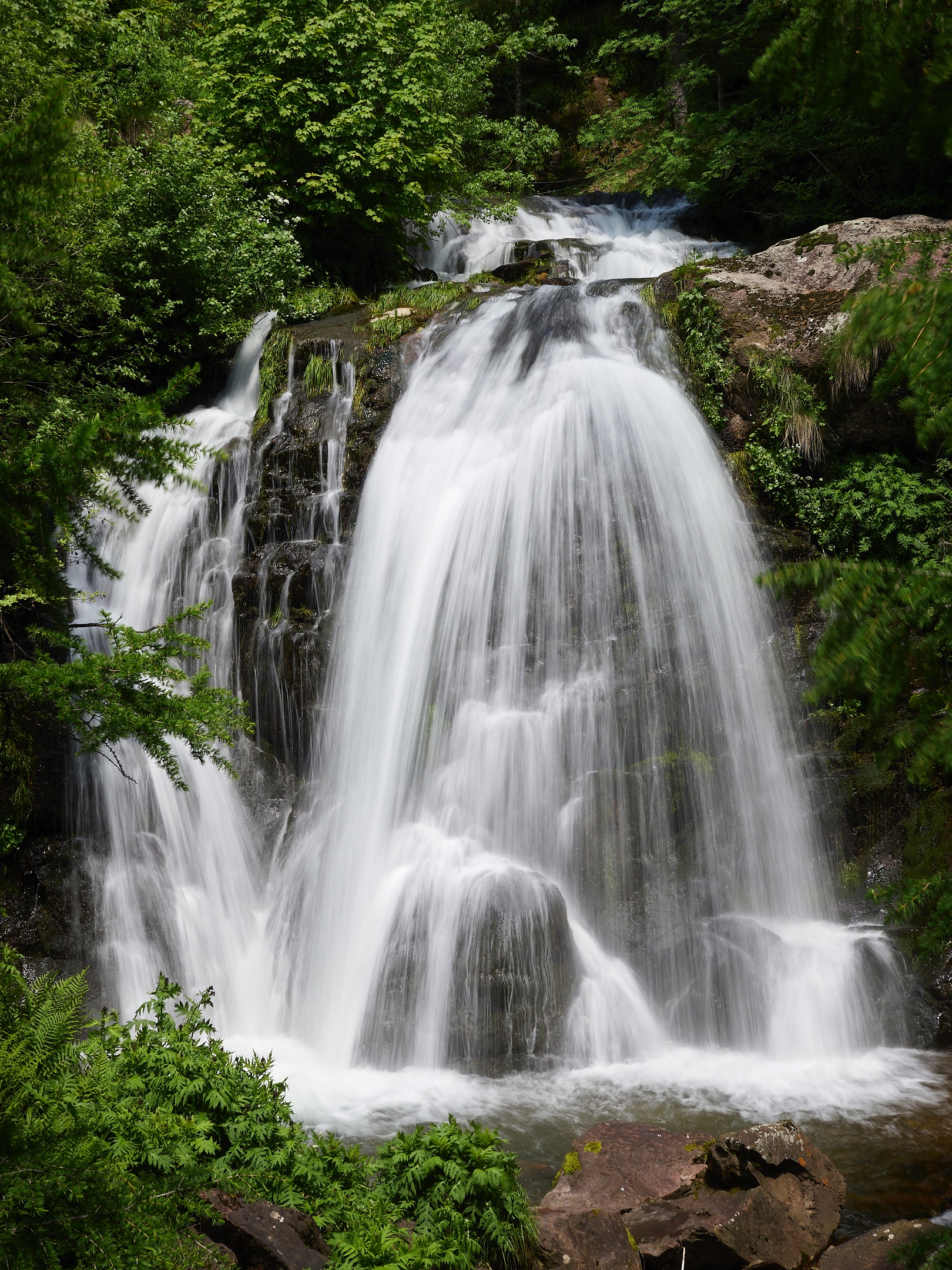 Waterfall in Val Biandino