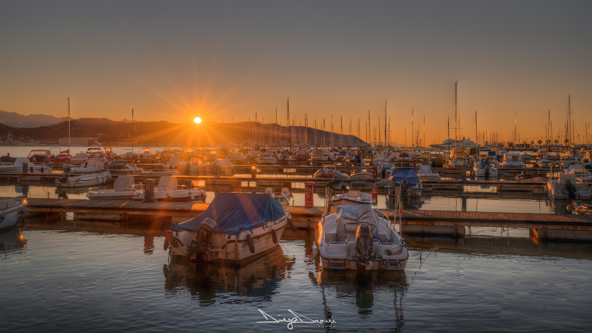 Sunrise on the Gulf of Poets