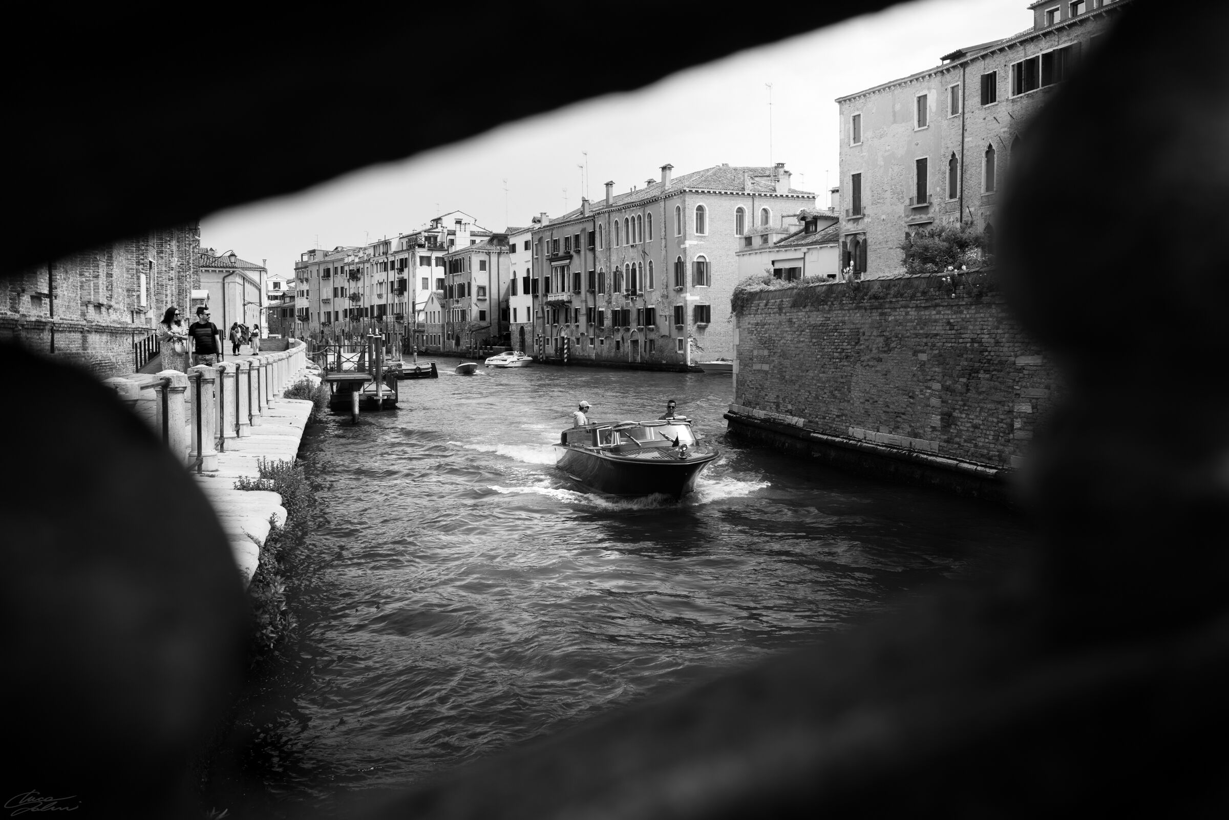 Between channels