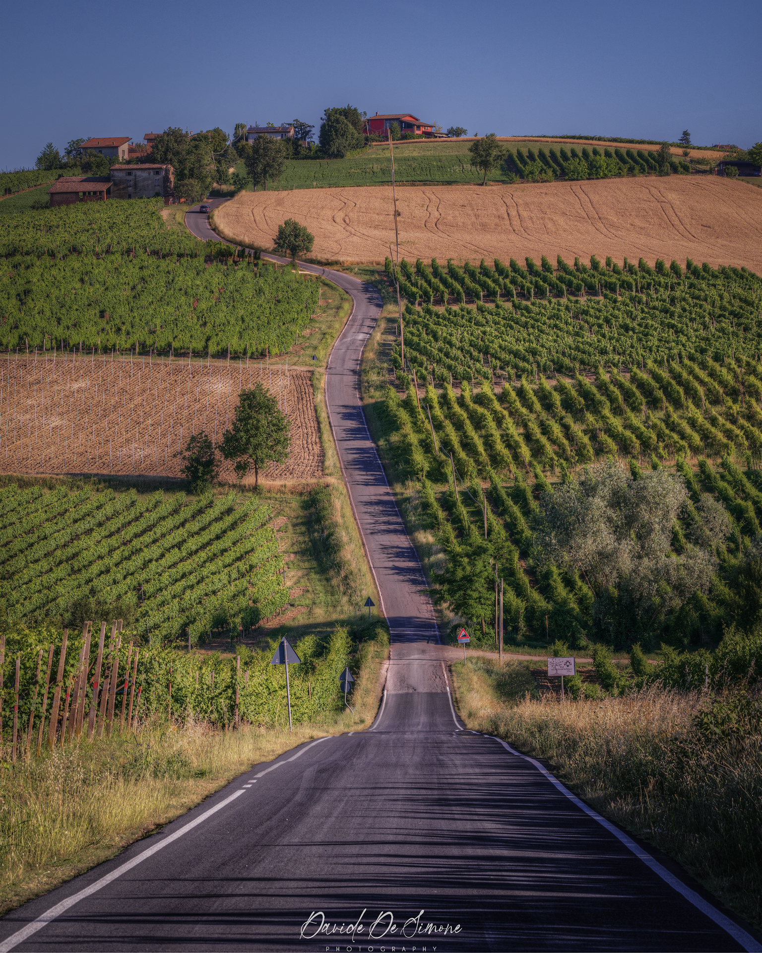 The valley from Semino' to Albareto