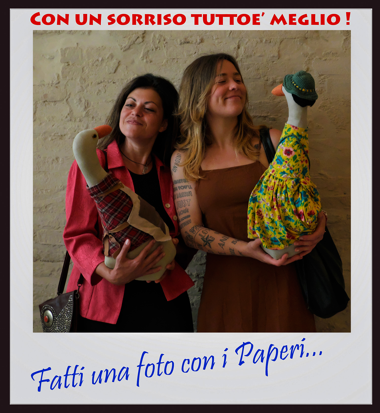 #fattiunafotoconipaperi nuovi sorrisi dopo l'alluvione