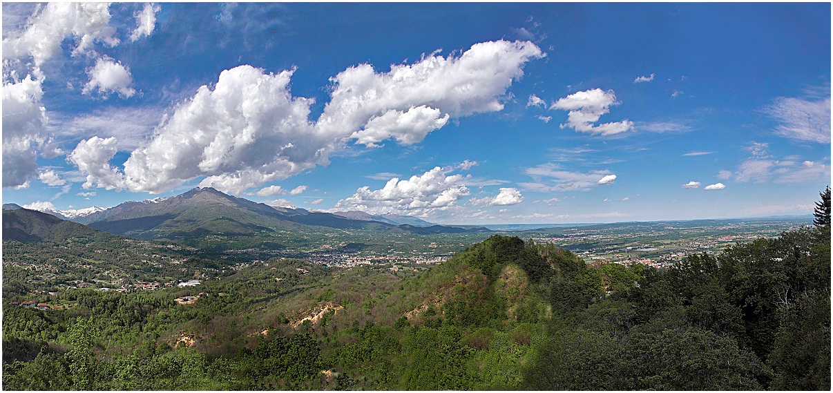 Panorama da Belmonte (Pont Canavese-TO)