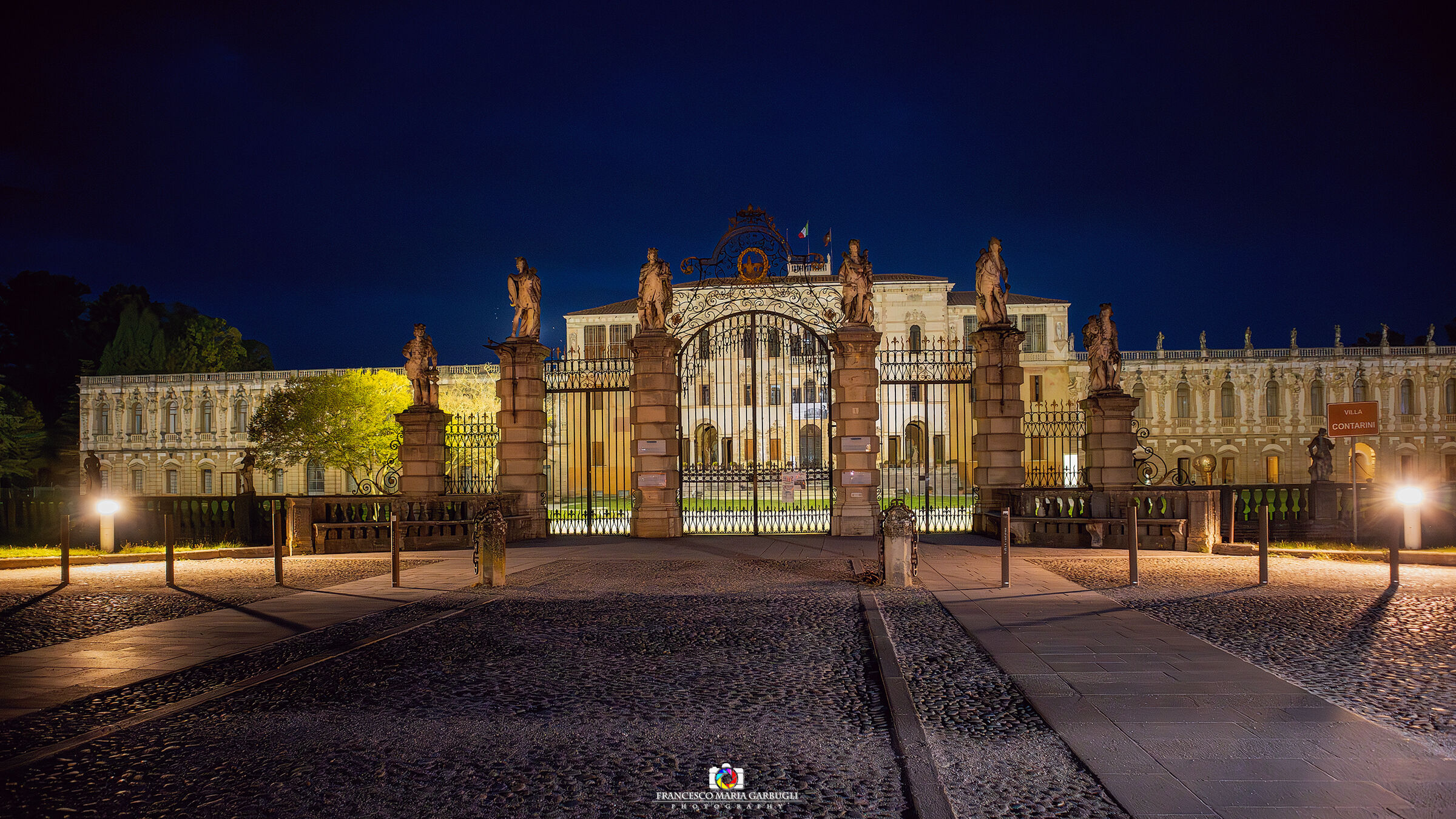 Night of Villa Contarini Cameri