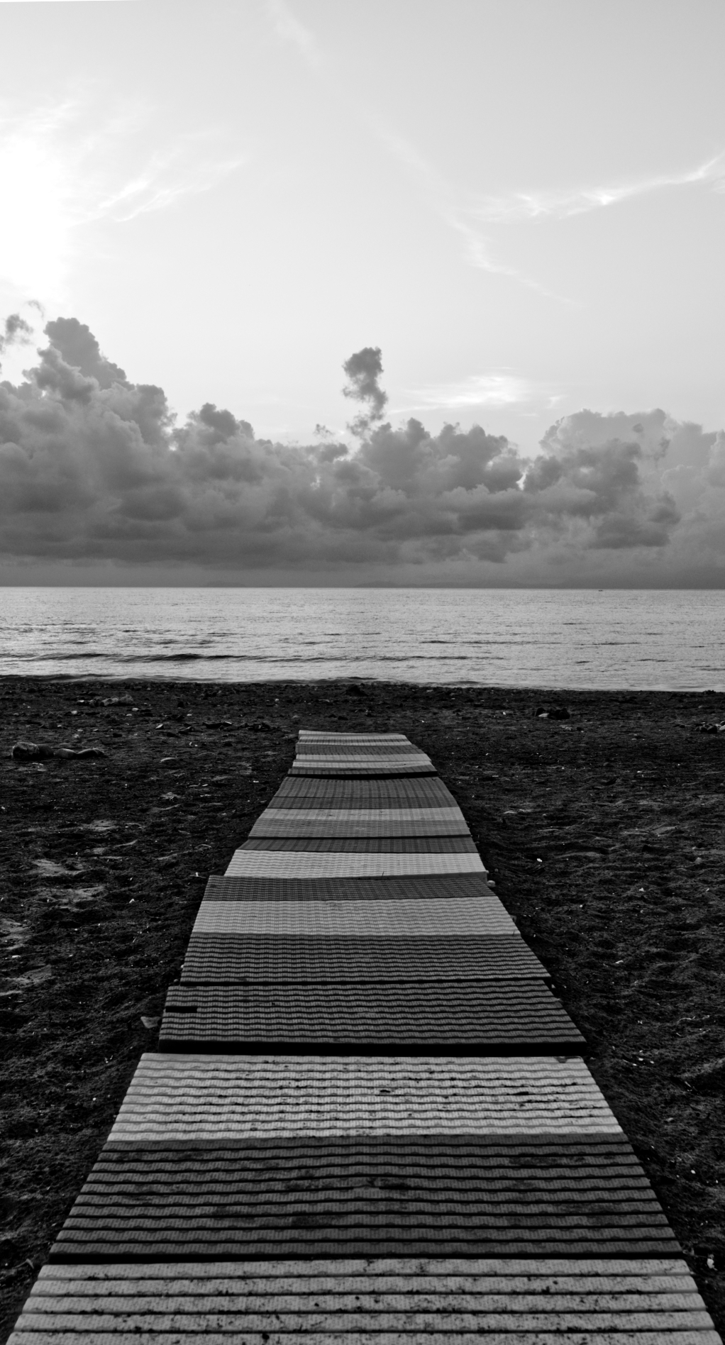 The long way to sunset