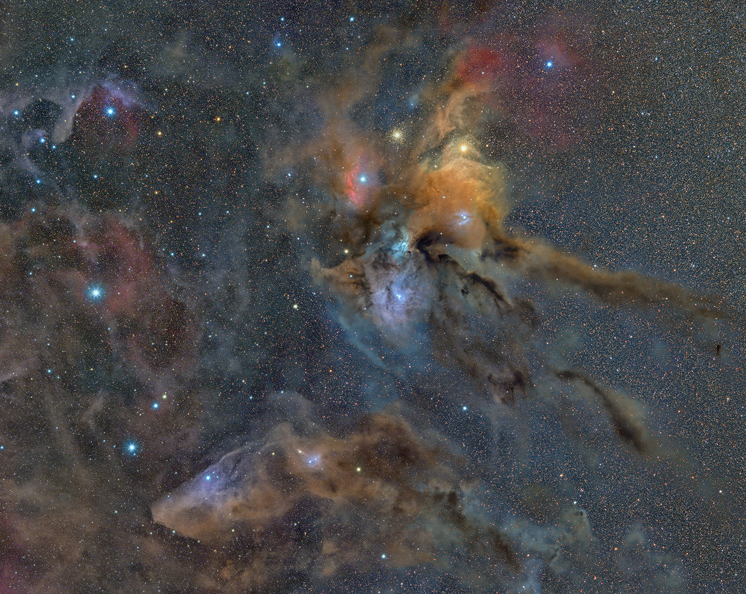 Nebulose nello Scorpione