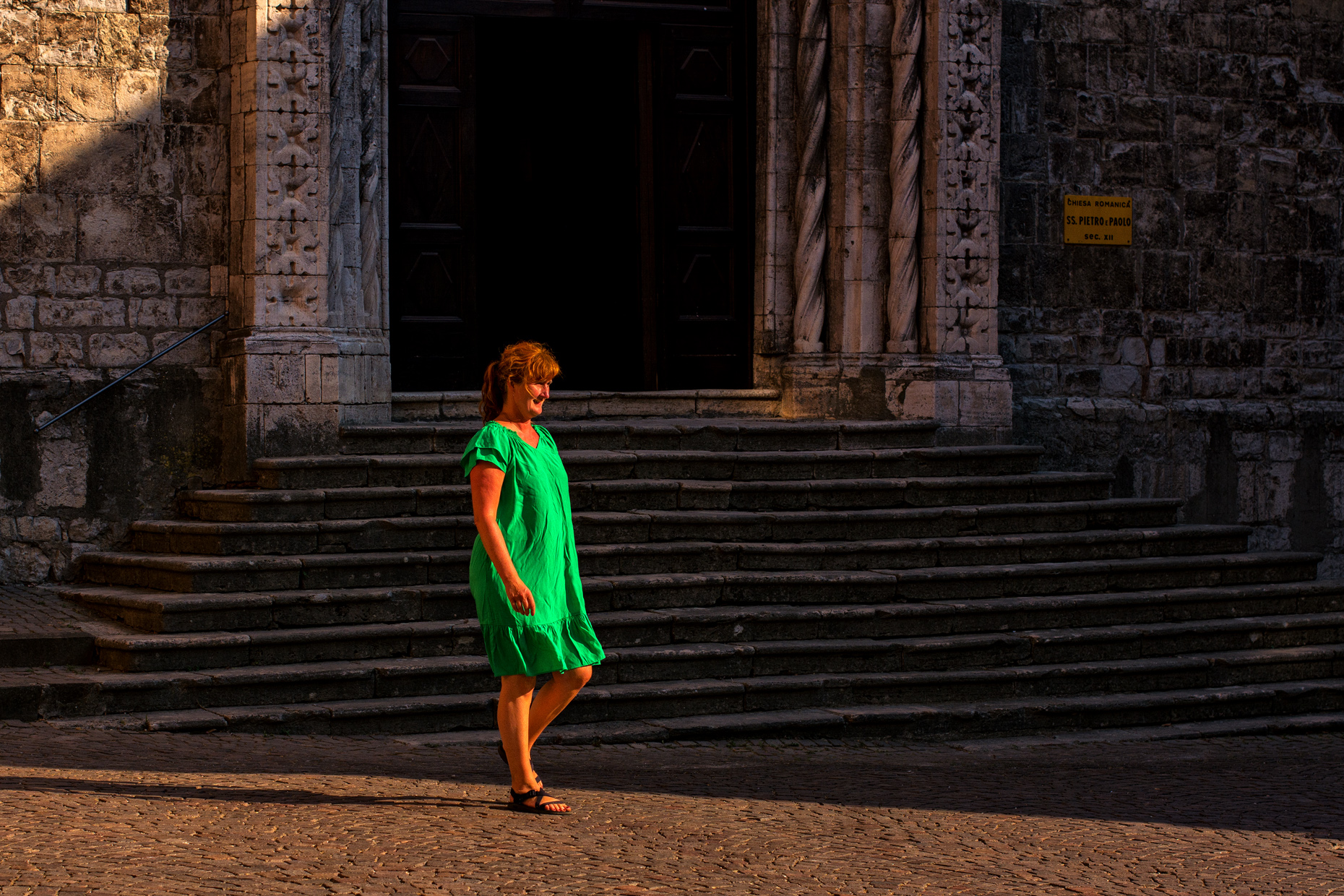 In the light