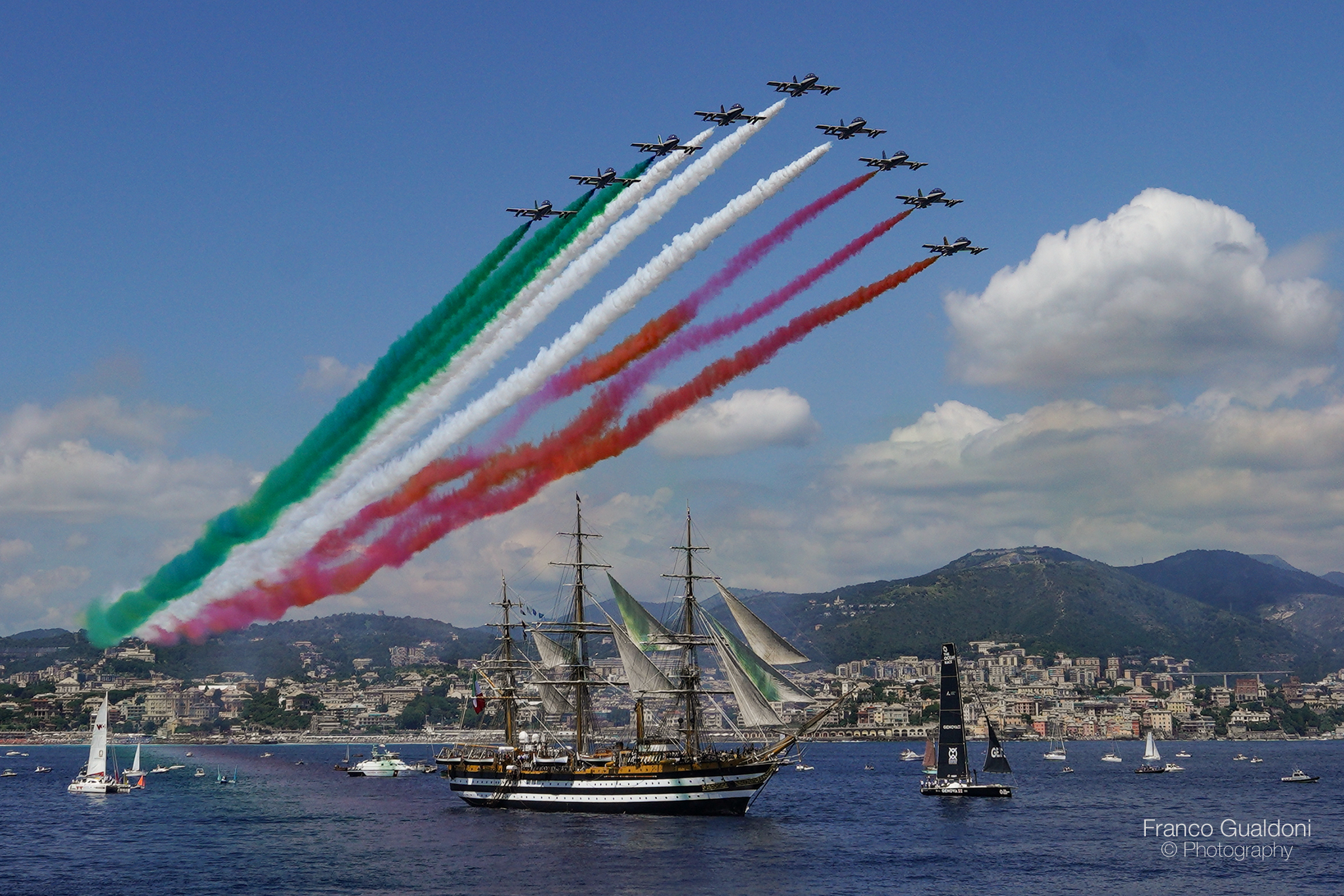 Amerigo Vespucci e Frecce Tricolori....