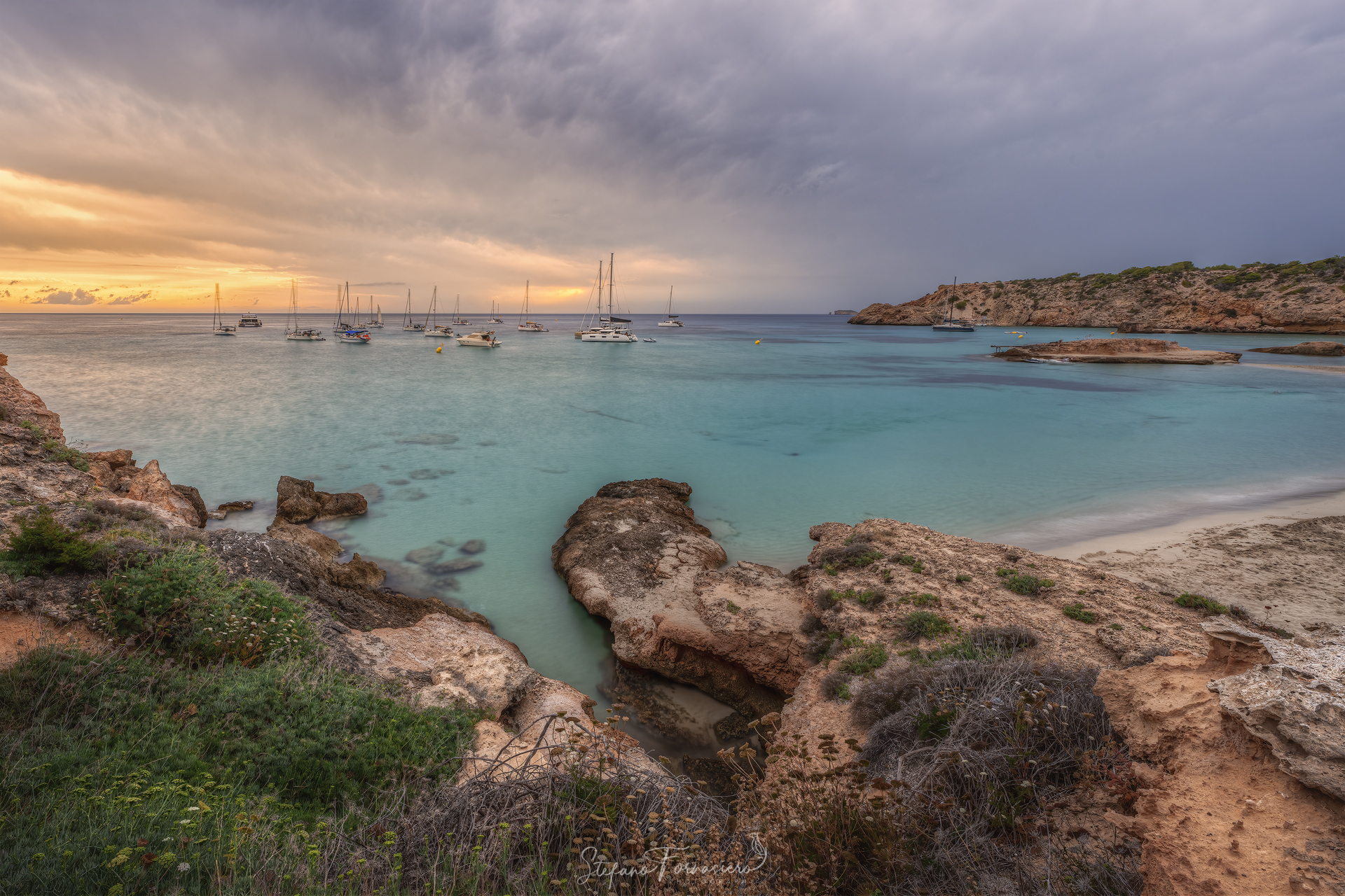 Cala Tarida - Verso un Temporale