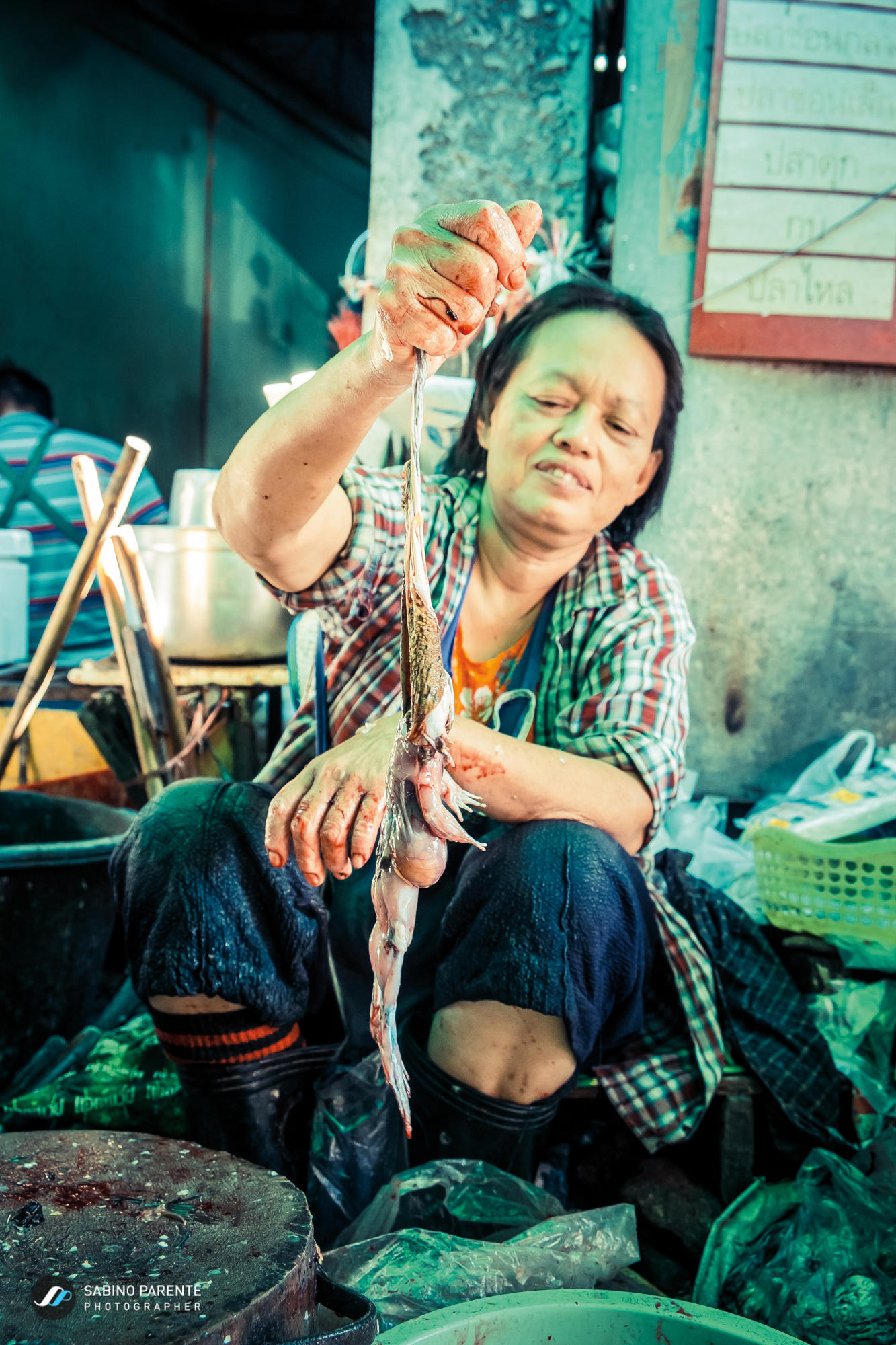Woman with Frog, Thailand