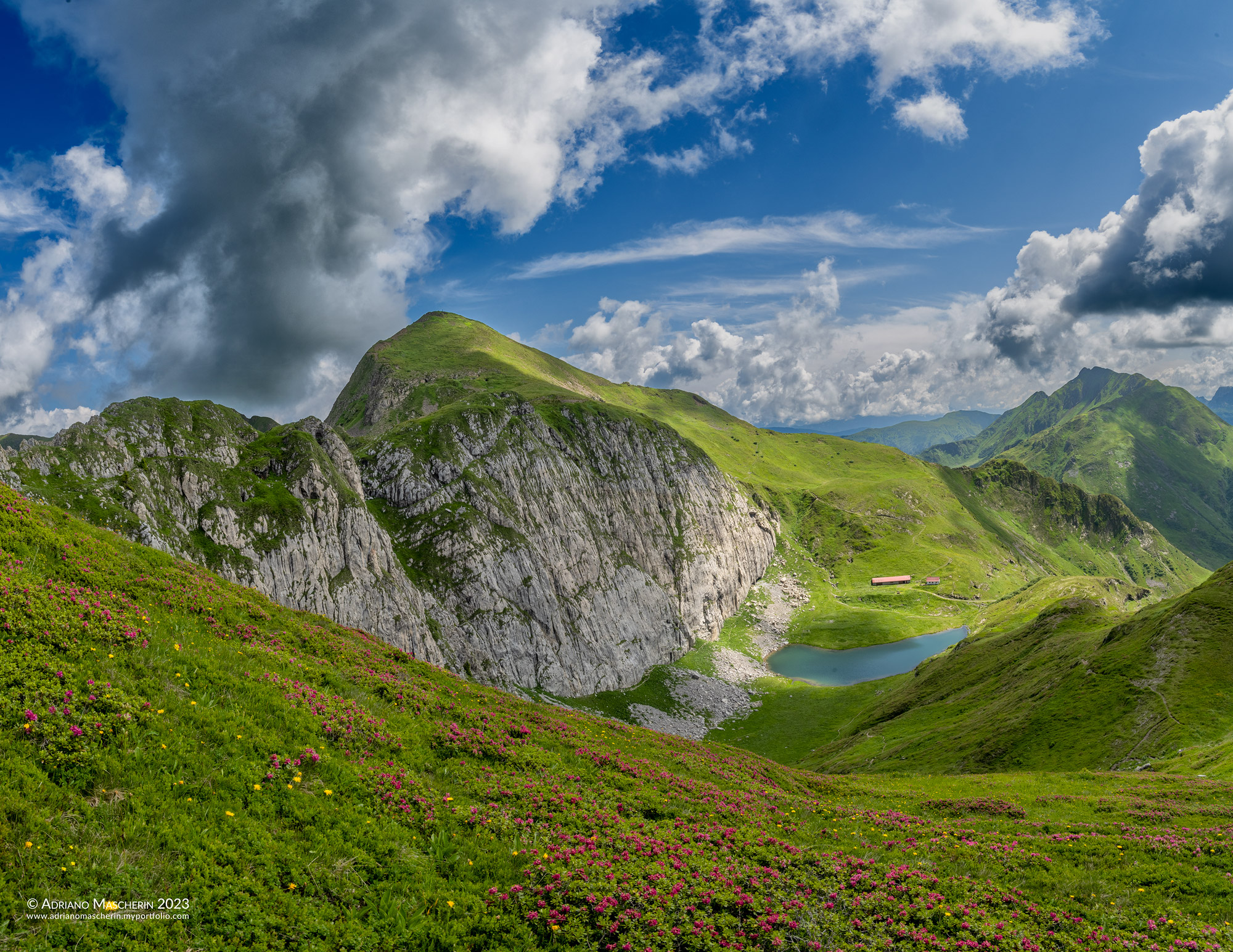 Cima e lago Avostanis