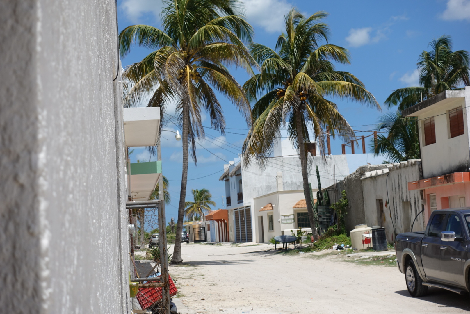 Glimpse of Sisal, Yucatán.
