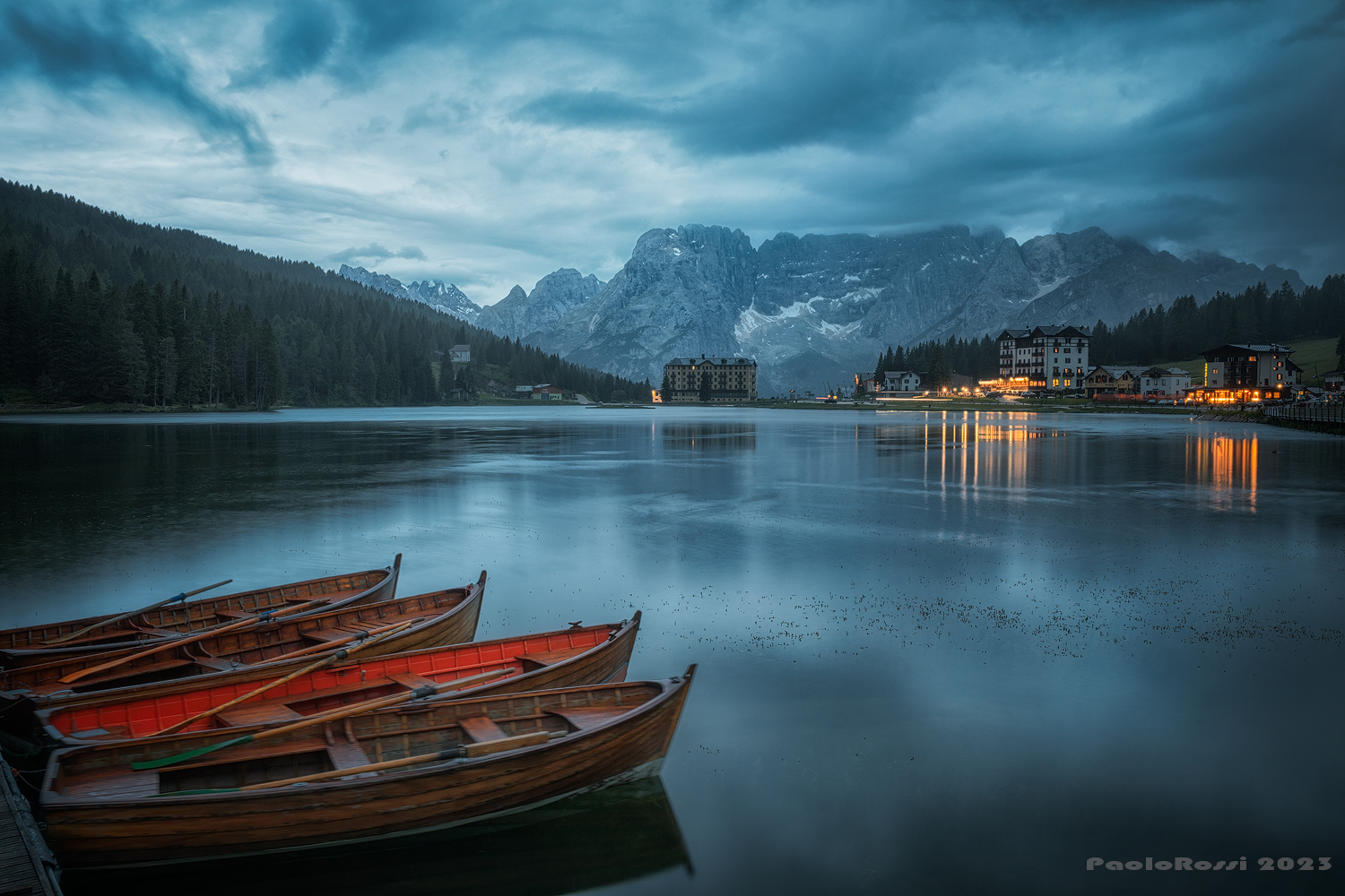 Lake Misurina... Blue Hour