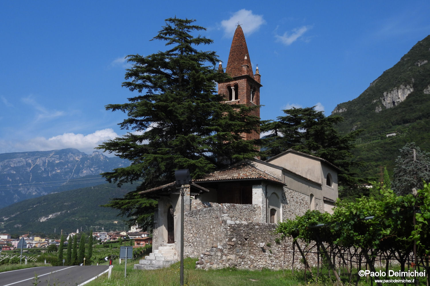 The legendary Church of San Pietro in Bosco in Ala