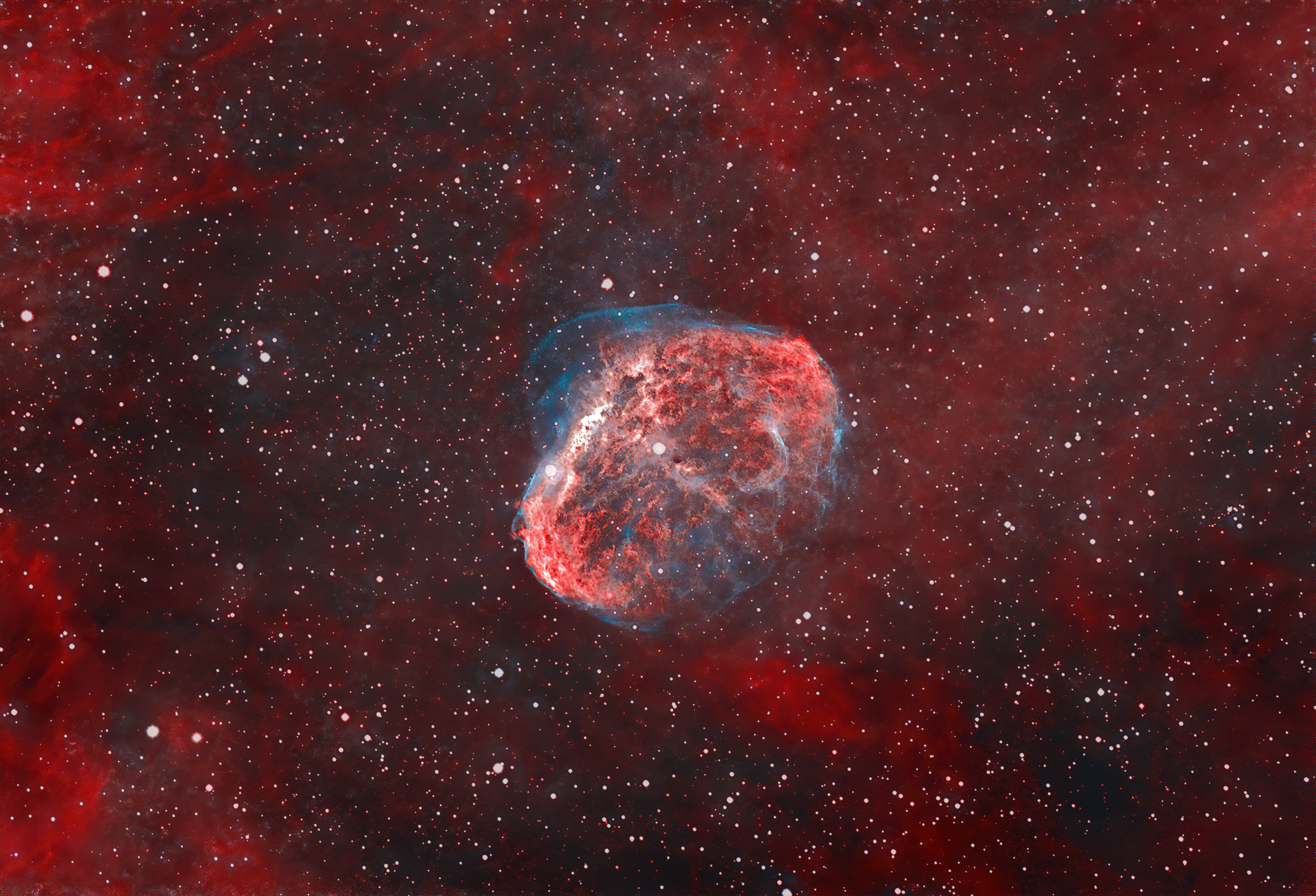 NGC 6888 - Nebulosa Crescente