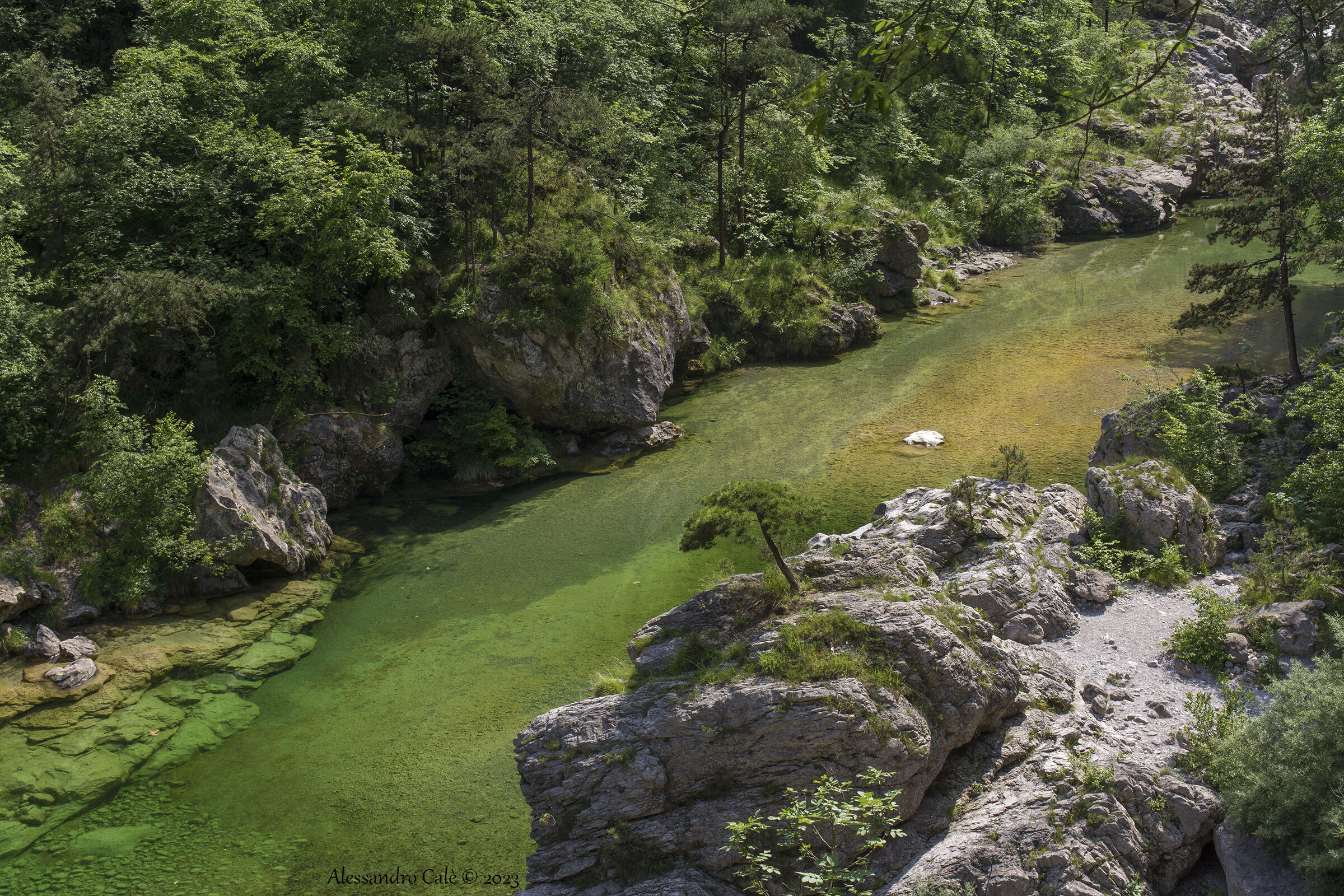 The Emerald Pools of Tramonti di Sopra 8821
