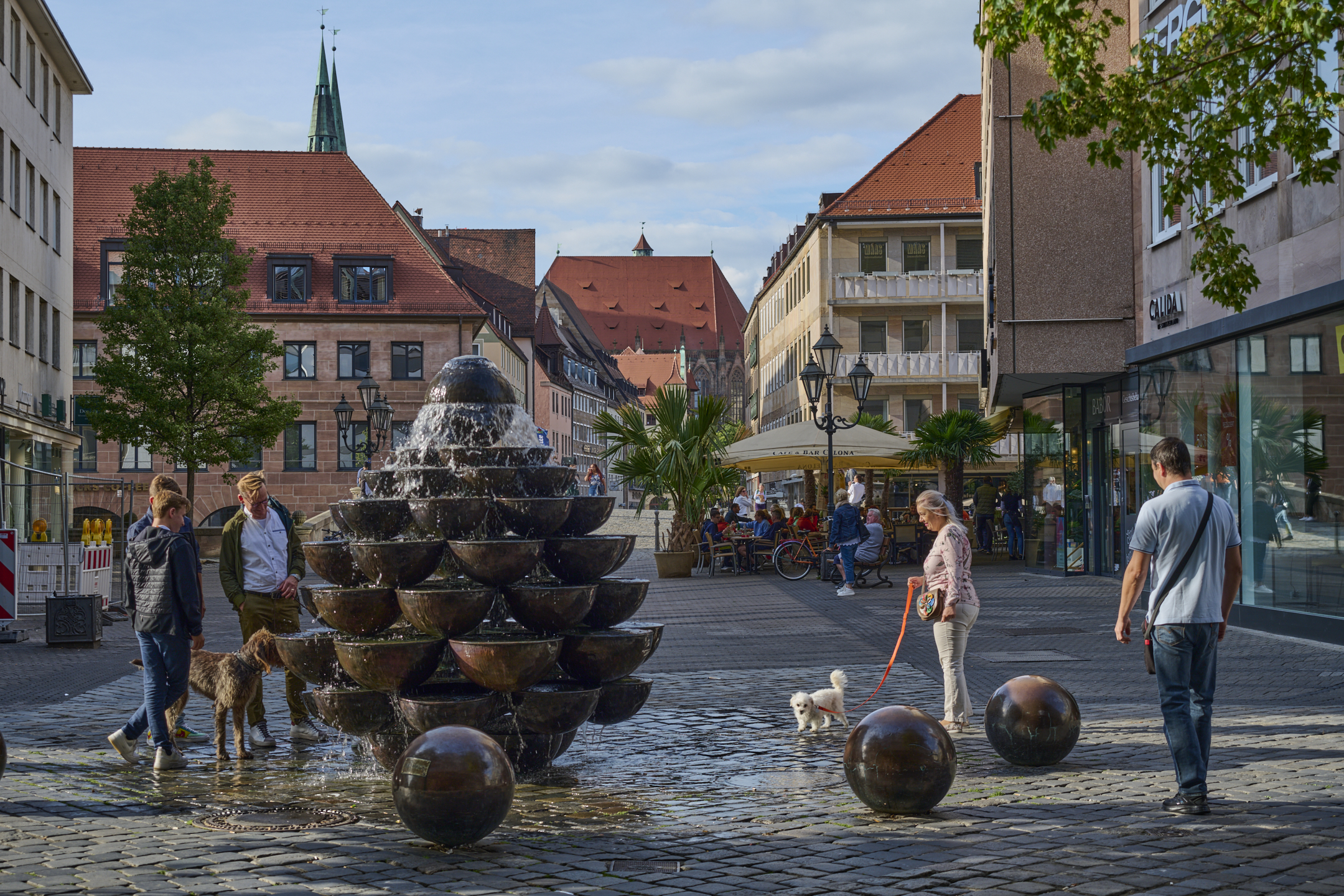 Route to the marketplace