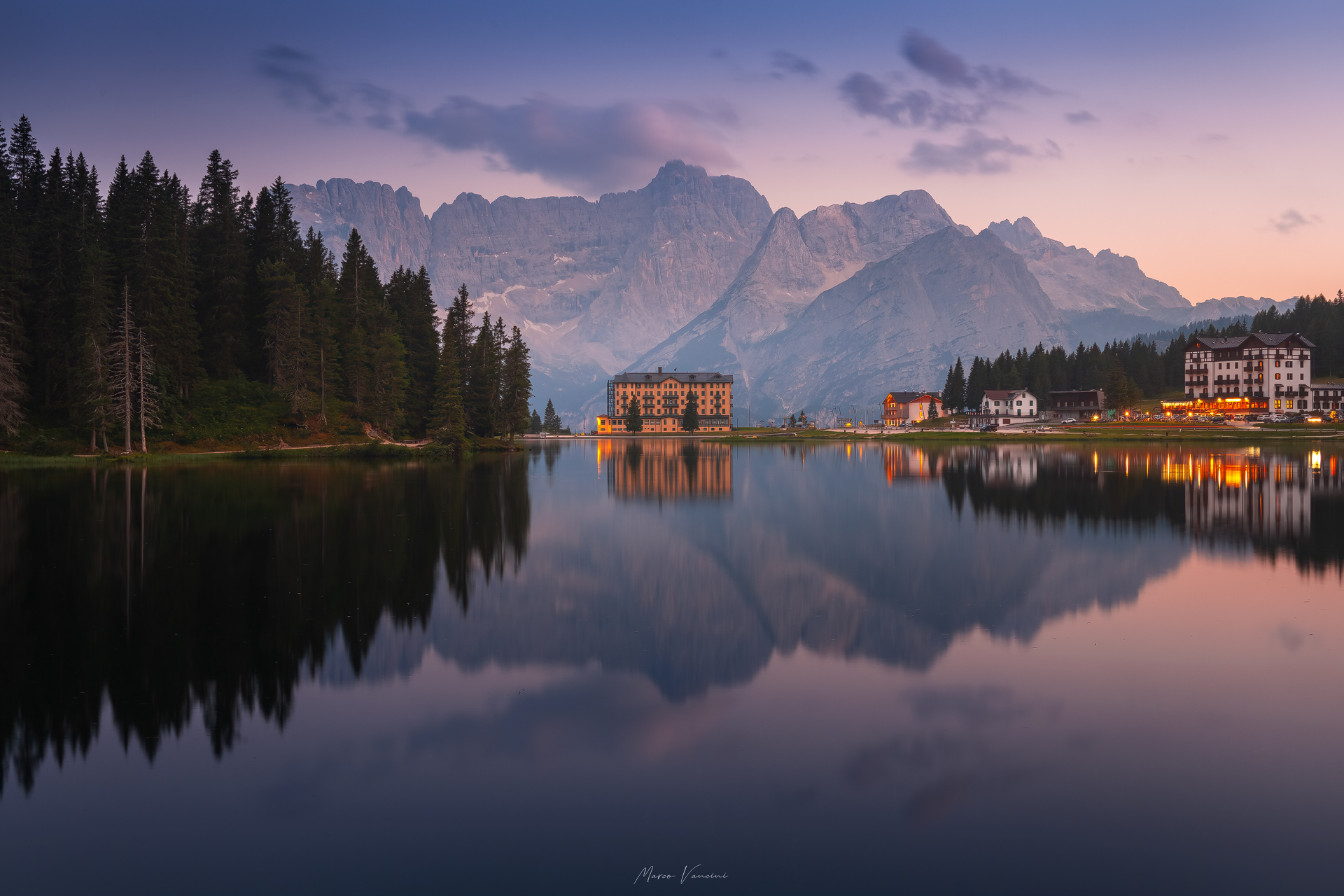 The colors of Misurina