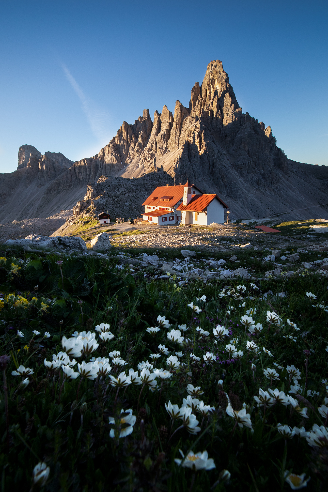 Sunrise at the Three Peaks