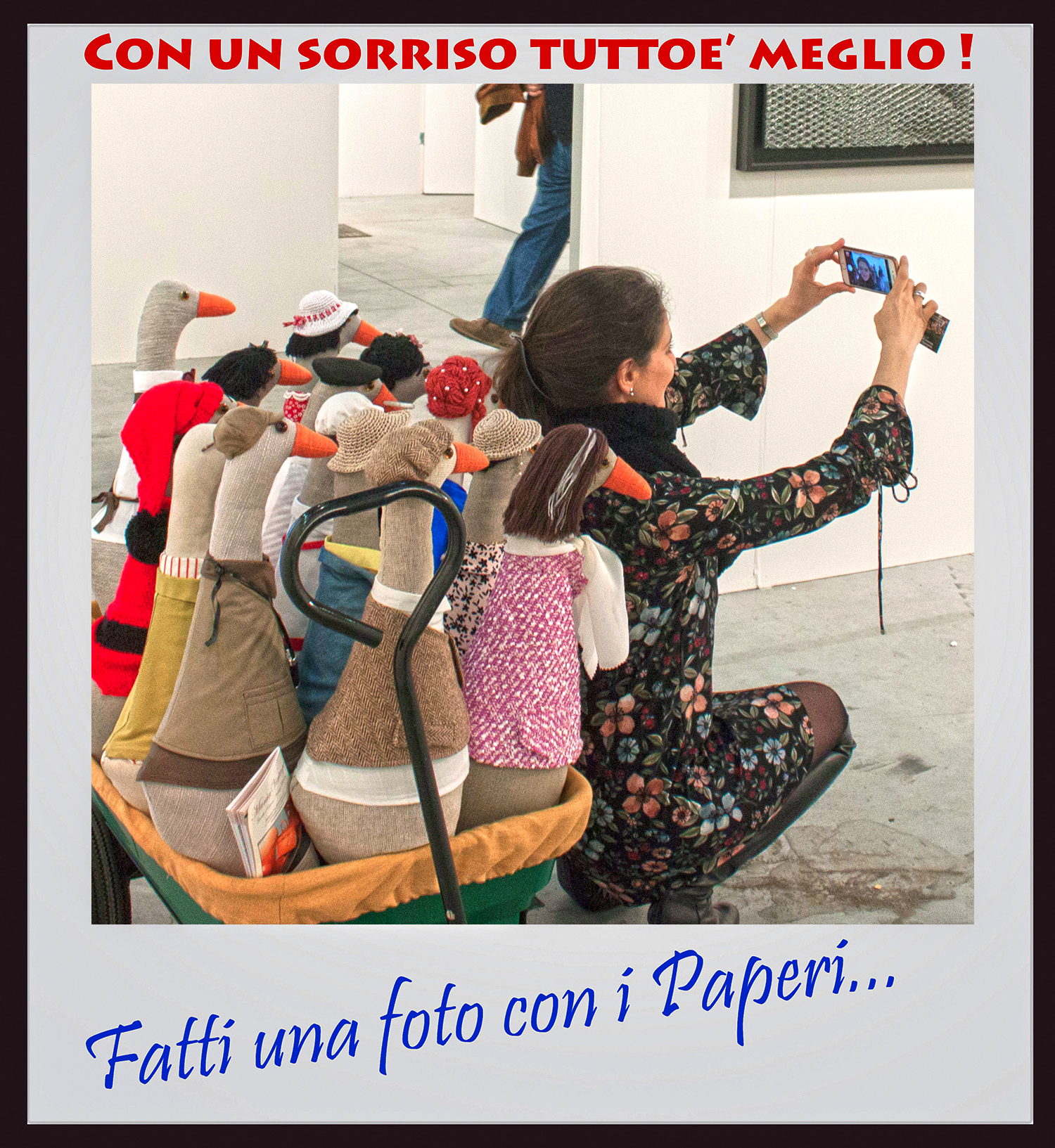 #fattiunafotoconipaperi (nelle fiere d'arte)