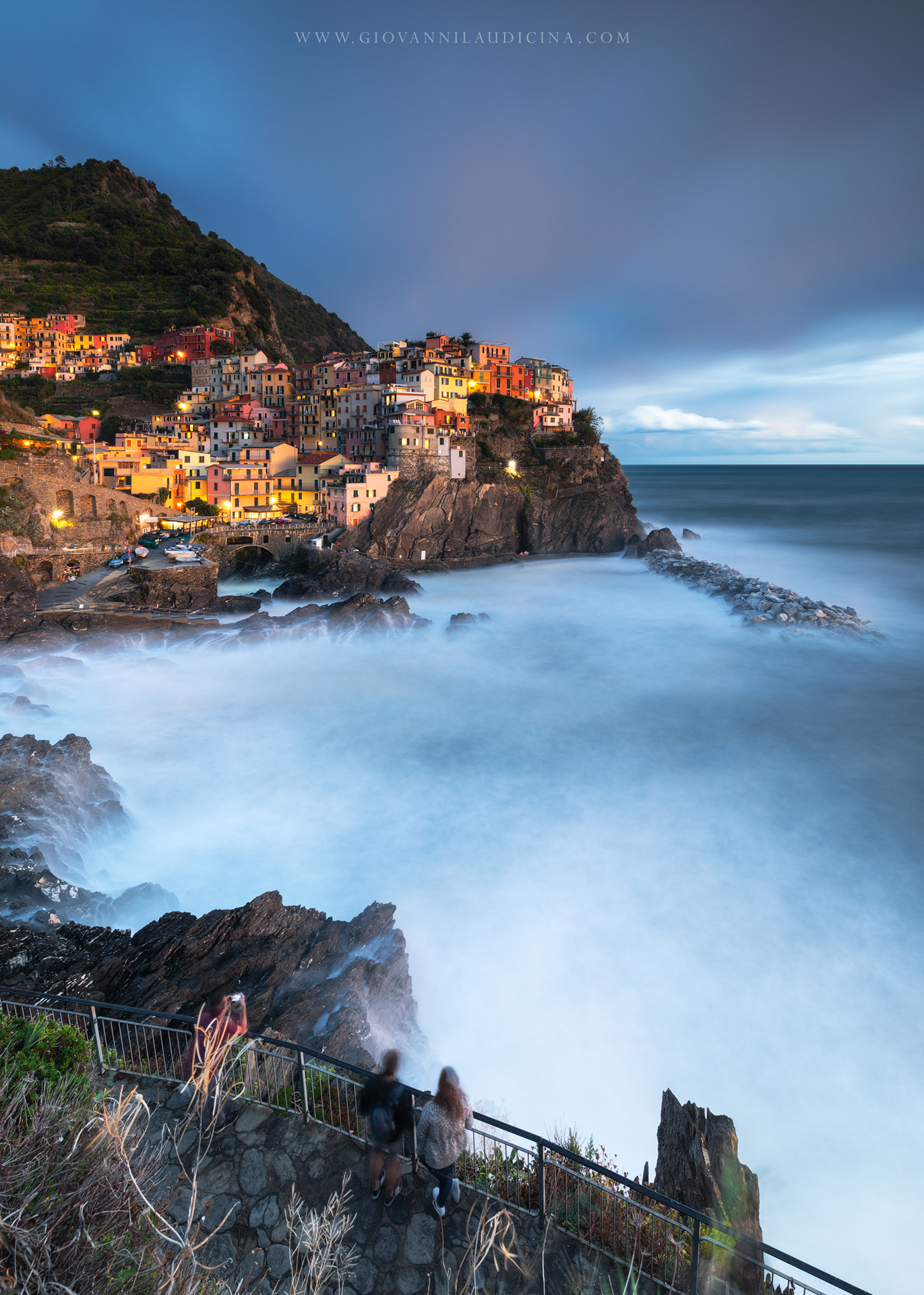 An evening in Manarola