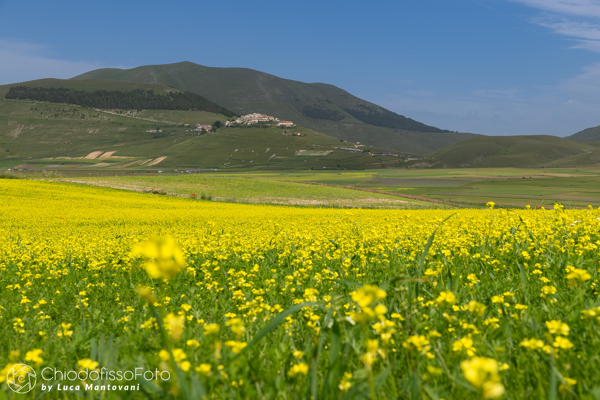 And in the background ... Castelluccio - Italy