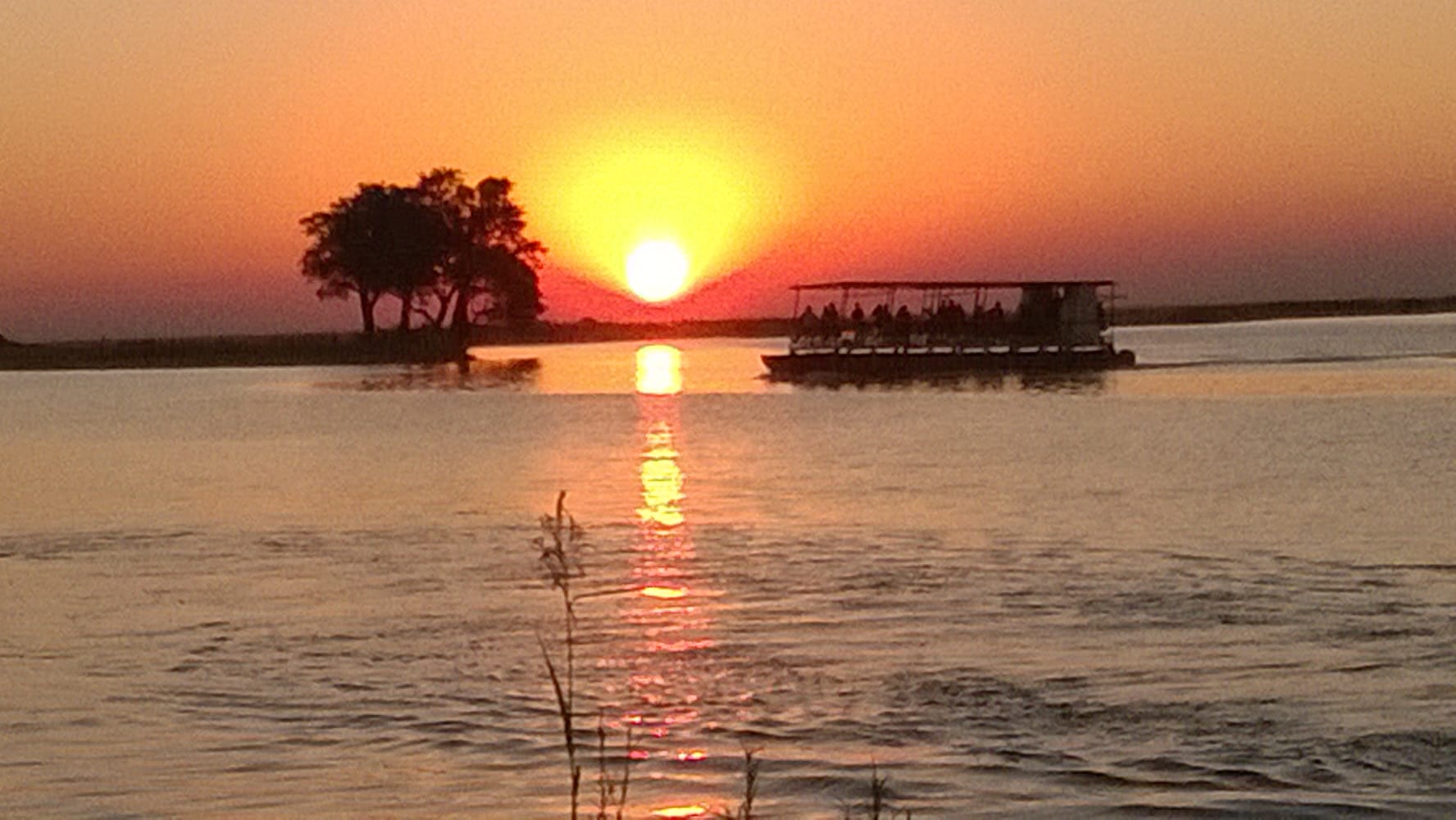 Sunset to the northwest