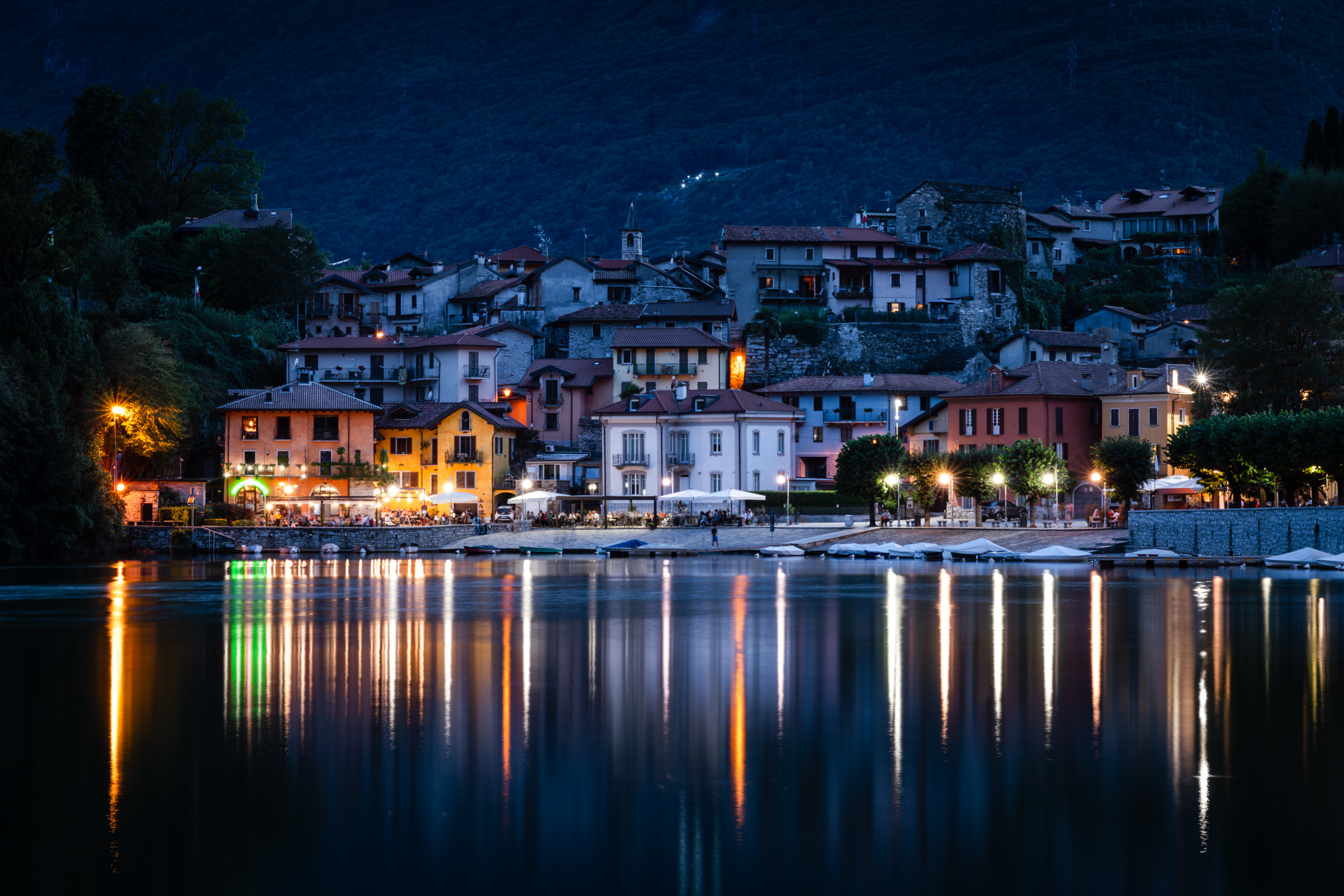 Mergozzo ora blu