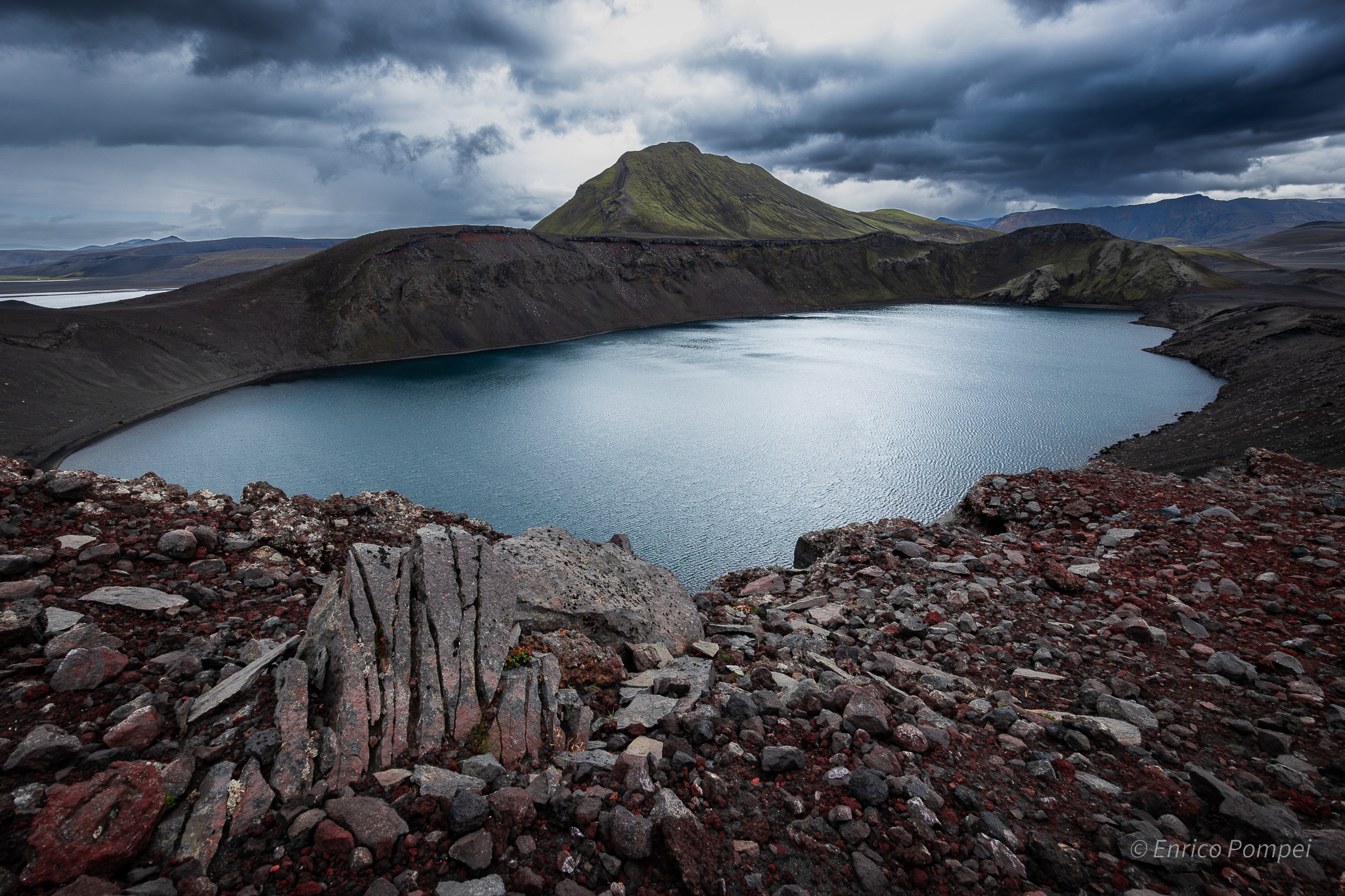 Rocks and reflections