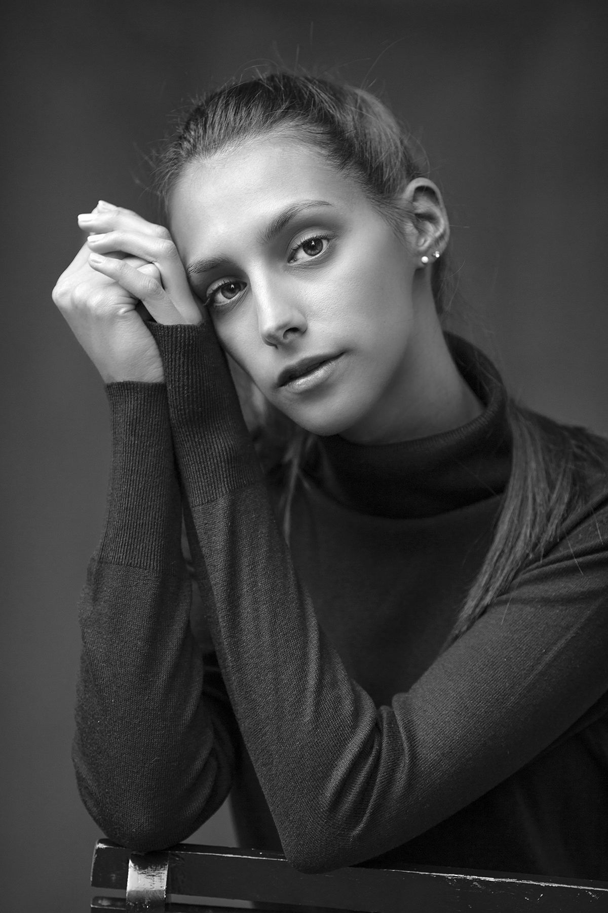 BW portrait