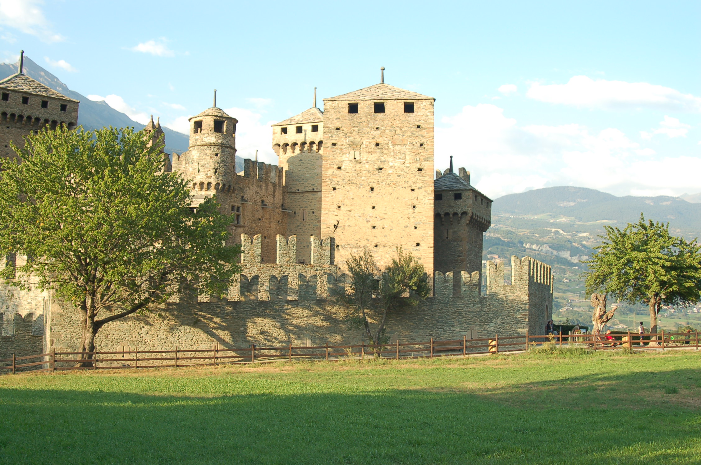 Val d'Aosta, castle of Fenis