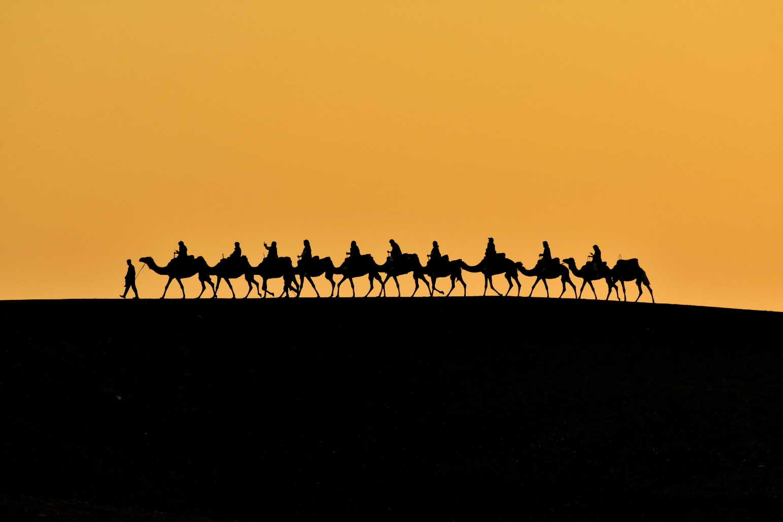 Moroccan caravan